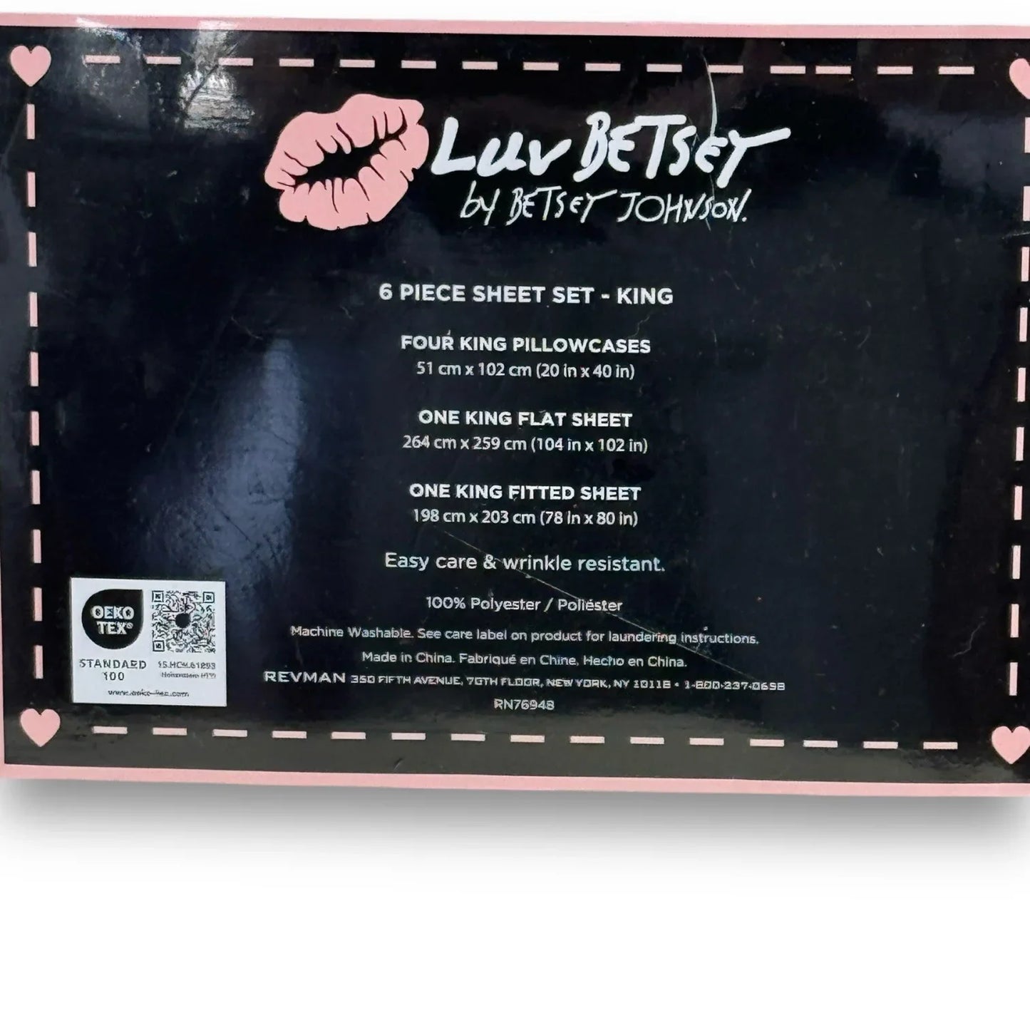 Luv Betsey by Betsey Johnson King Sheet Set – Pink Floral Microfiber - Trendiez U ♥ 