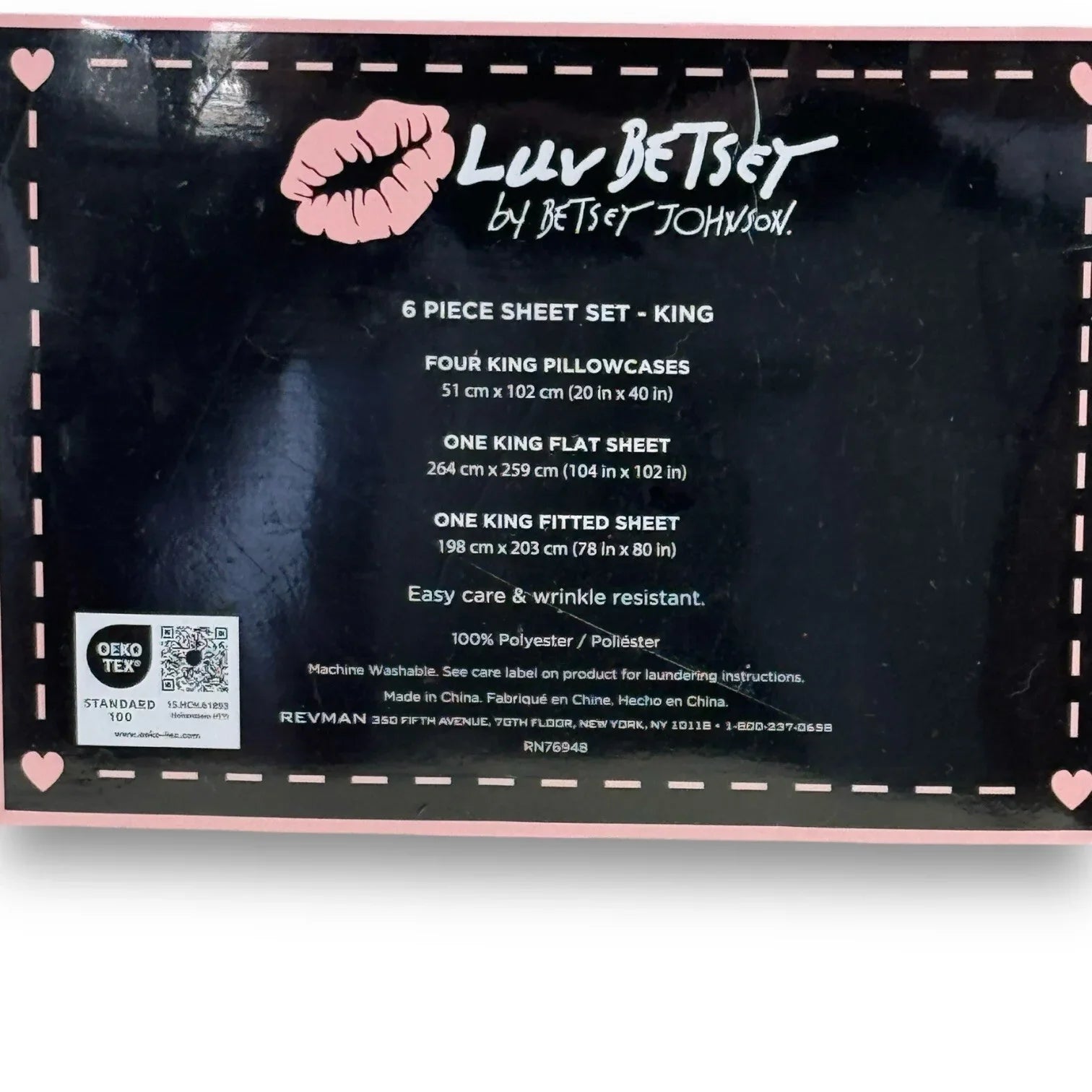 Luv Betsey by Betsey Johnson King Sheet Set – Pink Floral Microfiber - Trendiez U ♥ 