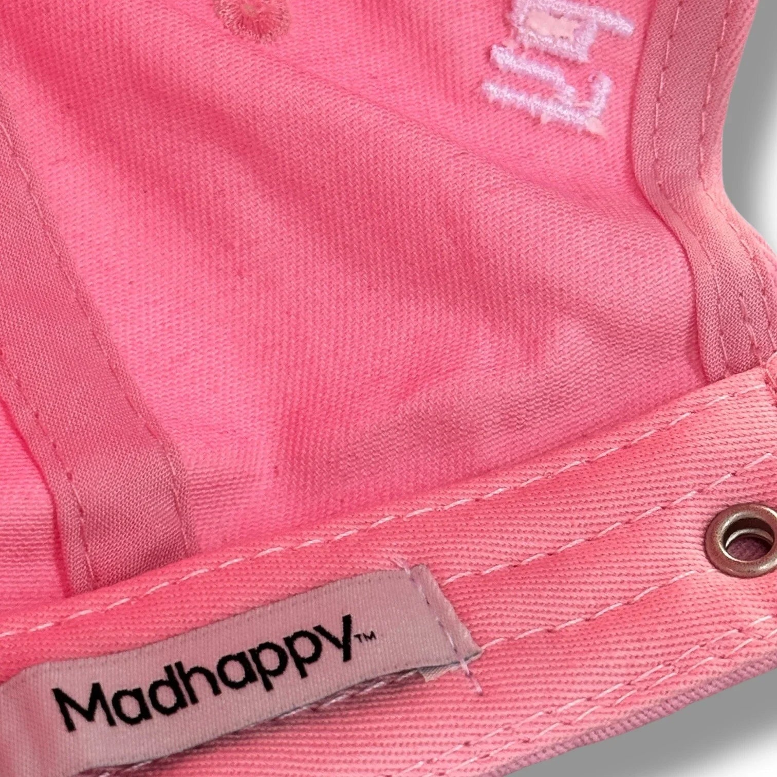Madhappy Classic Noun Trendy Pink Dad Hat Adjustable Embroidered Streetwear Cap - Trendiez U ♥ 