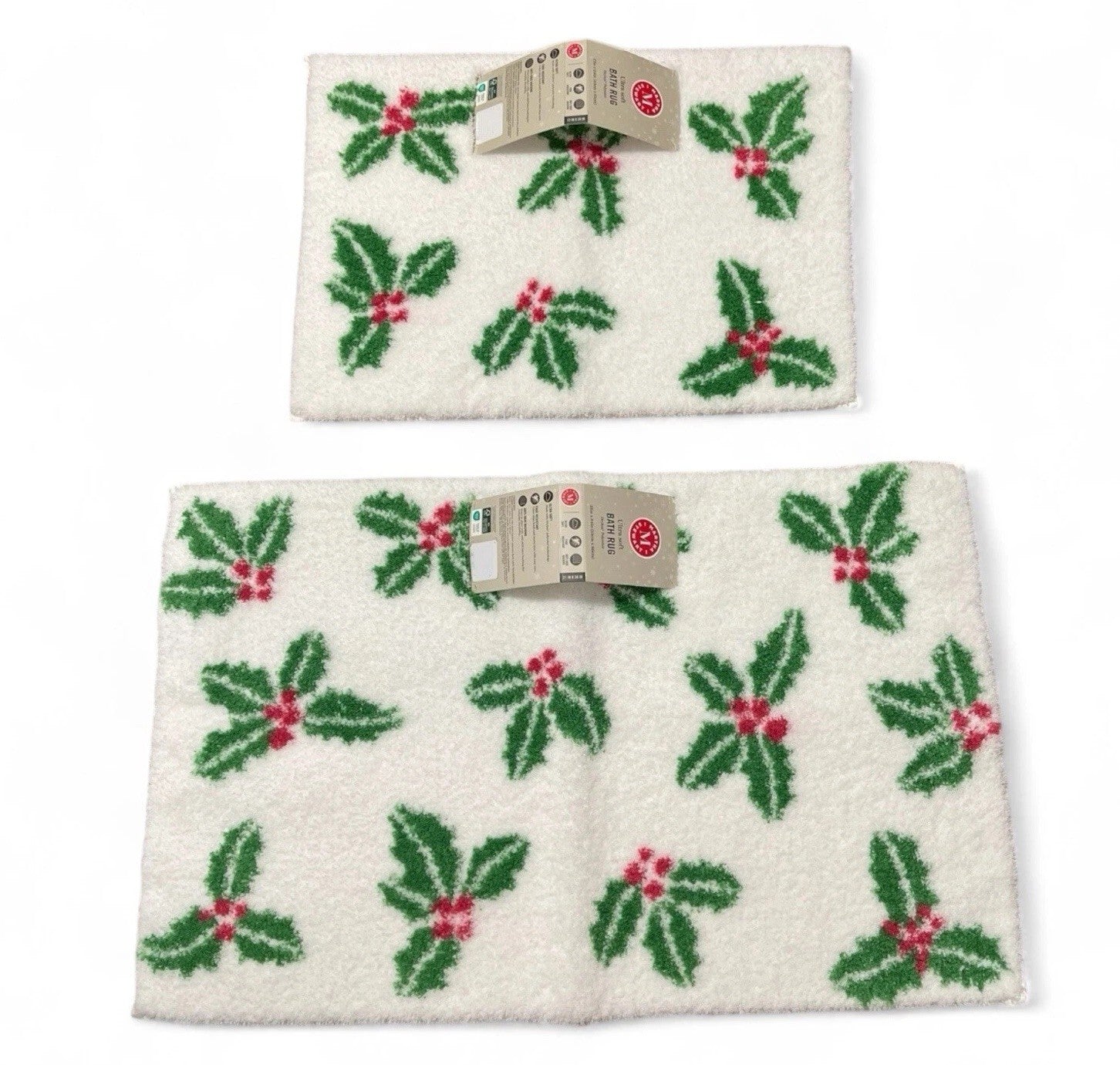 Martha Stewart Christmas Bathroom Mat Set – 2 Piece Anti-Skid - Trendiez U ♥ 