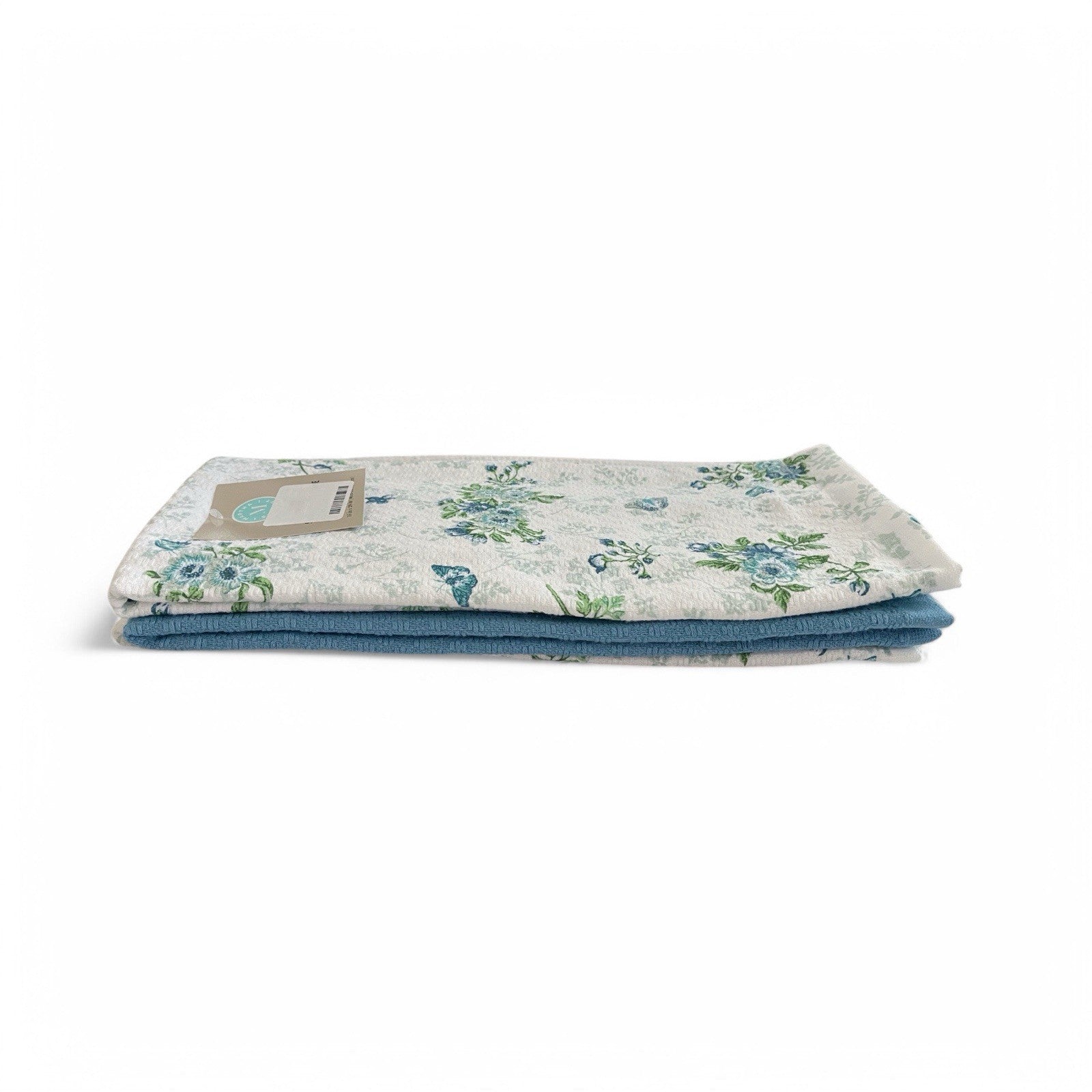 Martha Stewart Dual Purpose Floral Kitchen Towel Set Of 3 Spring Easter Decor - Trendiez U ♥ 