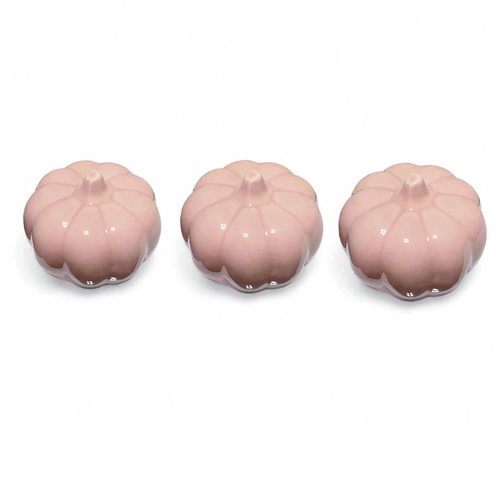 Martha Stewart LED Light Up 6PC Pink Pumpkin Jack O’ Lantern Battery Included - Trendiez U ♥ 