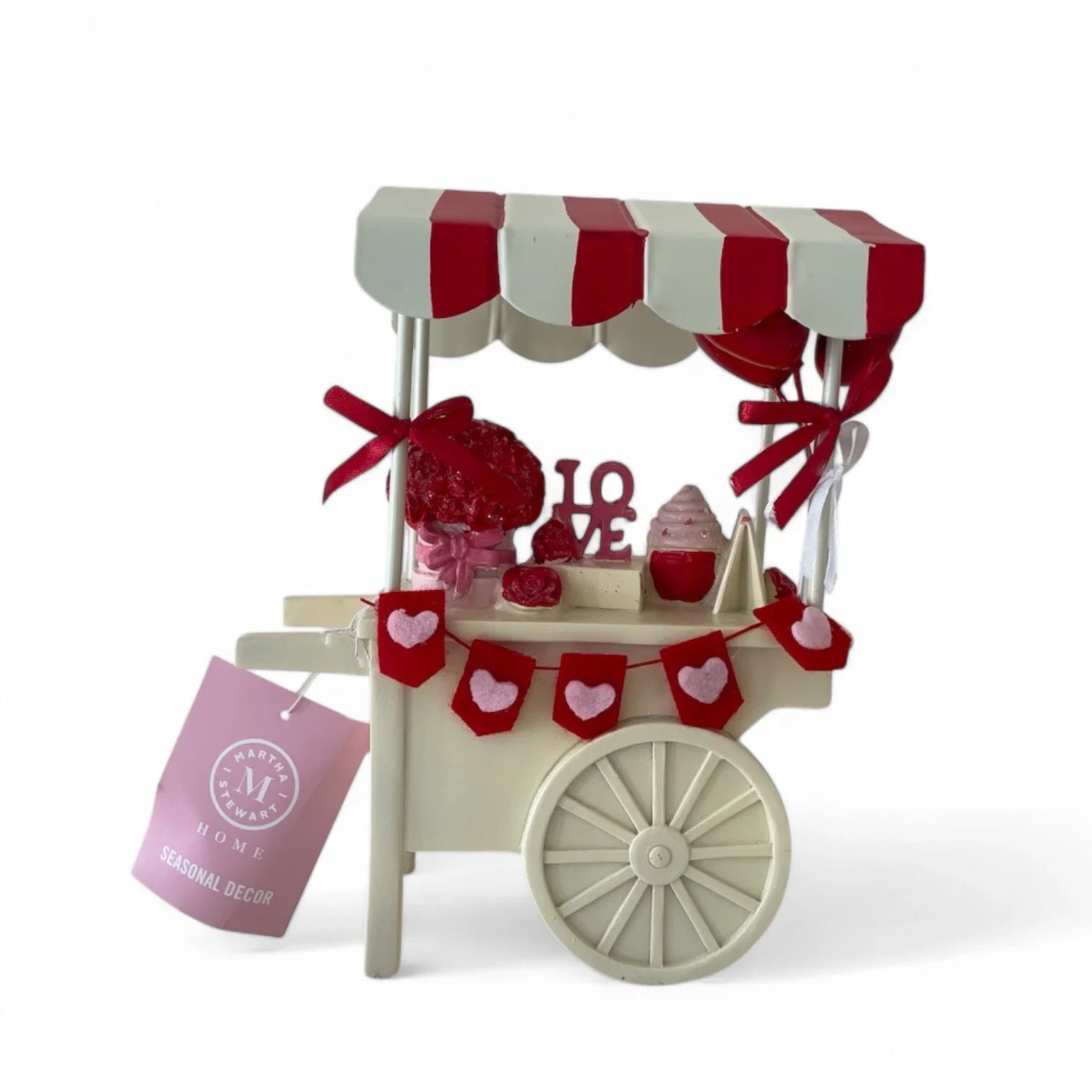 Martha Stewart Valentine Heart Balloon Trolly Cart NWT - Trendiez U ♥ 