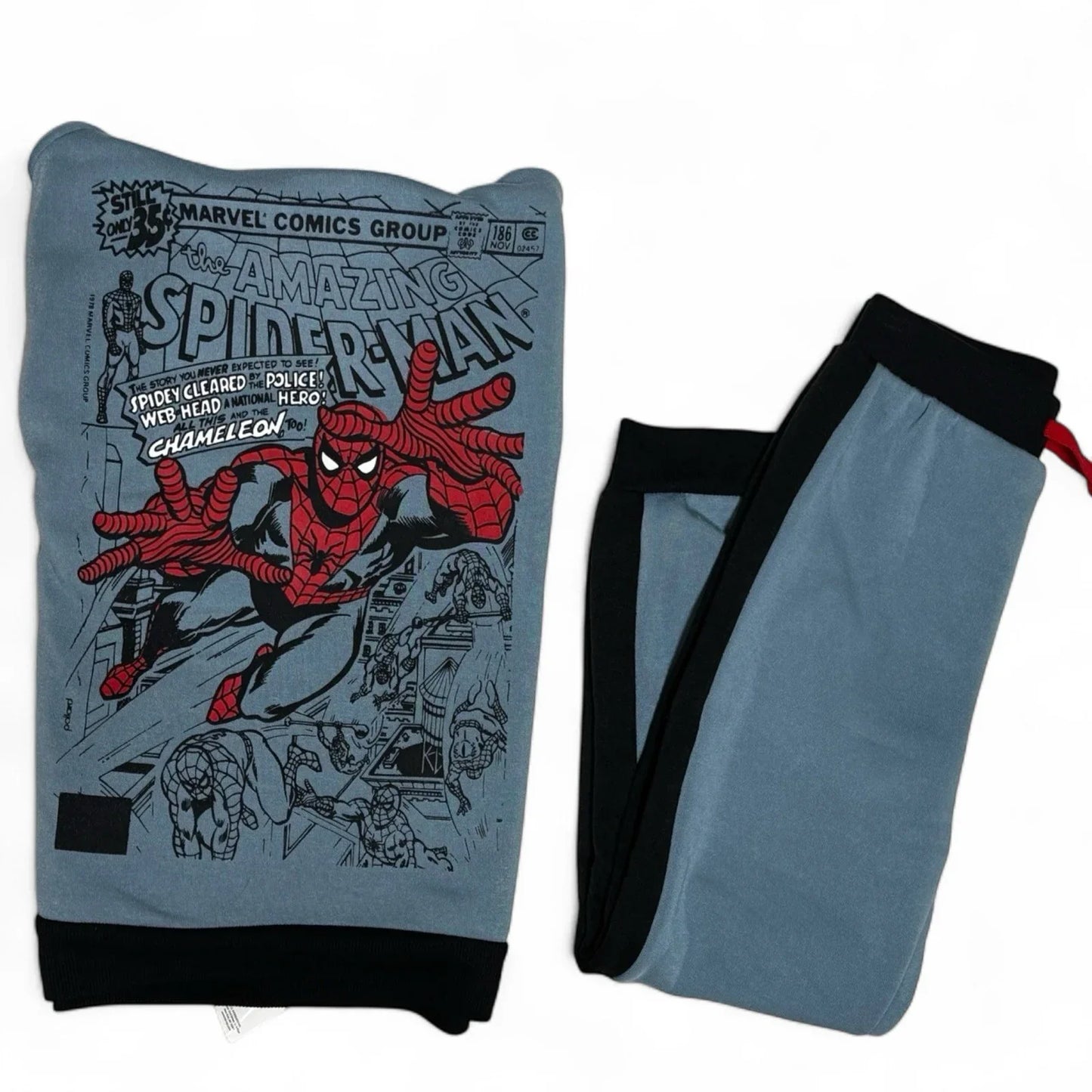 Marvel Spider-Man Hoodie & Jogger Set Boys Blue Black Amazing Spiderman Outfit - Trendiez U ♥ 