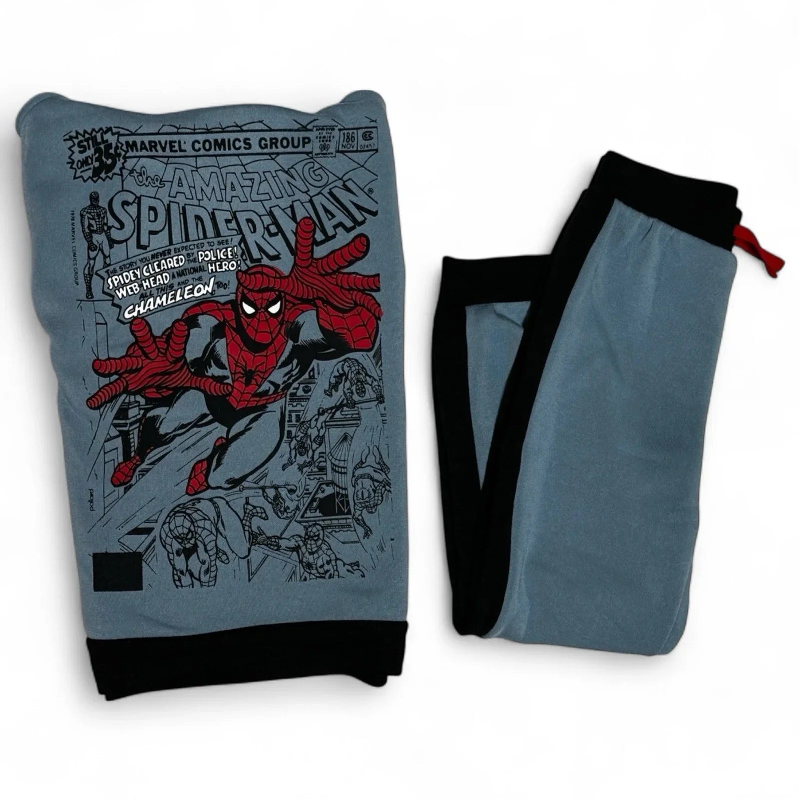 Marvel Spider-Man Hoodie & Jogger Set Boys Blue Black Amazing Spiderman Outfit - Trendiez U ♥ 