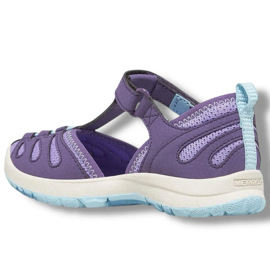 Merrell Hydro Lily Fisherman Women’s Quick Dry Water Hiking Sandal Purple 7M - Trendiez U ♥ 