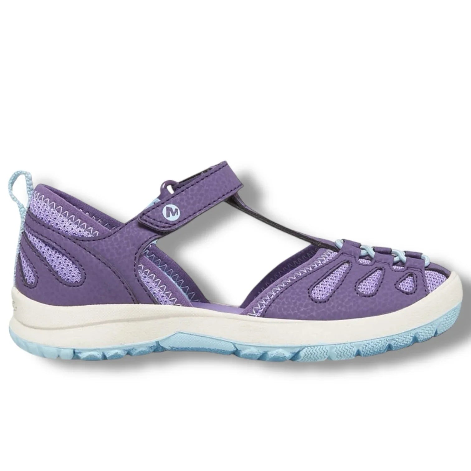Merrell Hydro Lily Fisherman Women’s Quick Dry Water Hiking Sandal Purple 7M - Trendiez U ♥ 