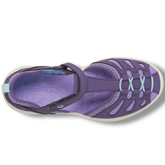 Merrell Hydro Lily Fisherman Women’s Quick Dry Water Hiking Sandal Purple 7M - Trendiez U ♥ 