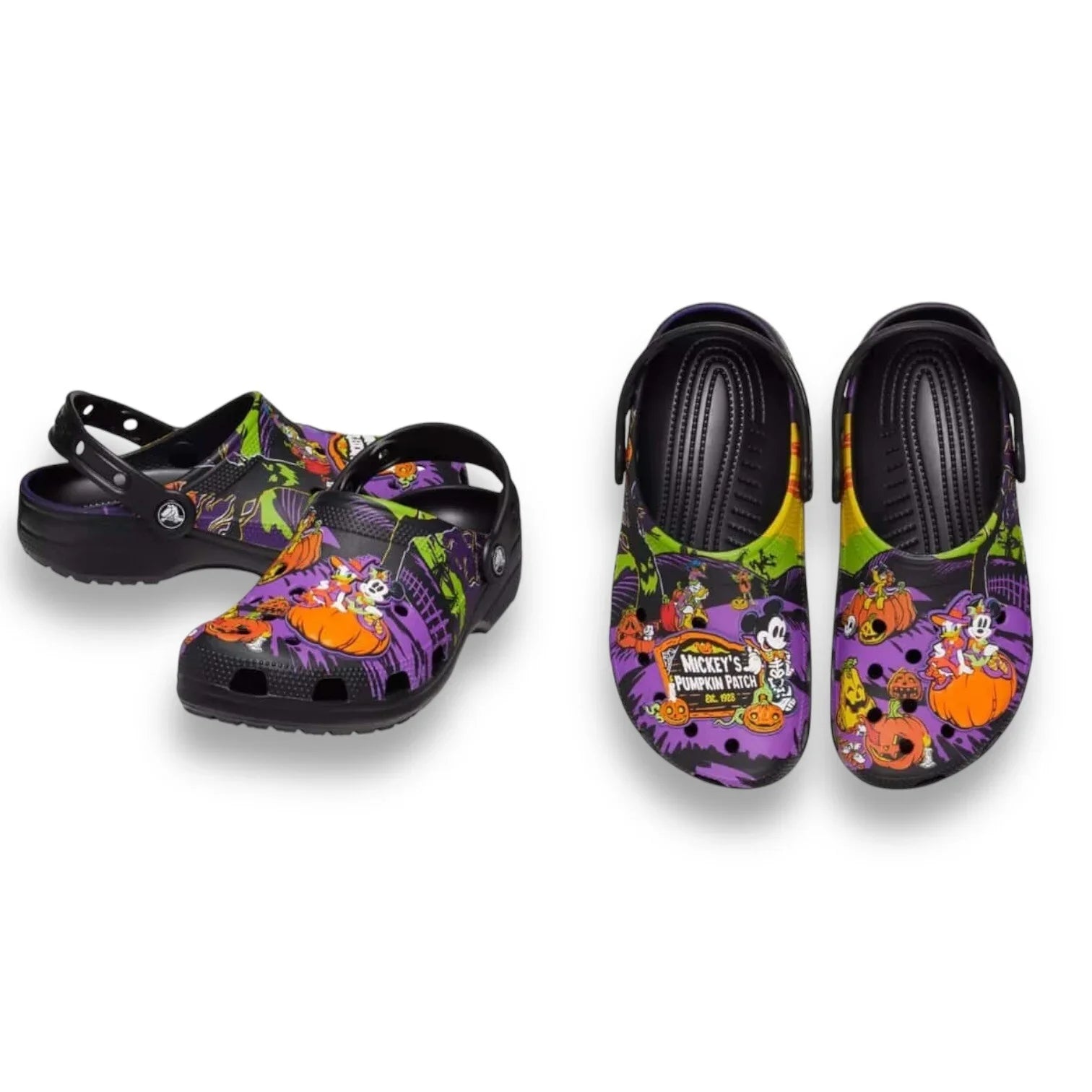 Mickey Mouse and Friends Halloween Clogs by Crocs - Men’s 10 Women’s 12 - Trendiez U ♥ 
