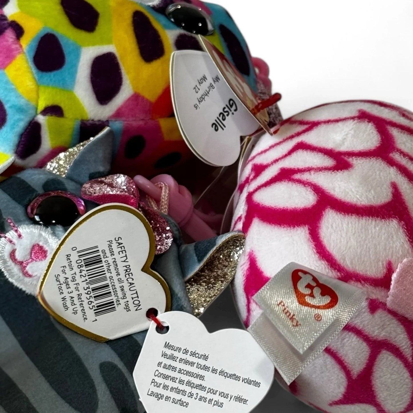 Mini Ty Squishy Beanies Plush Clip On Keychain 3" Cat, Owl, Bear - Trendiez U ♥ 