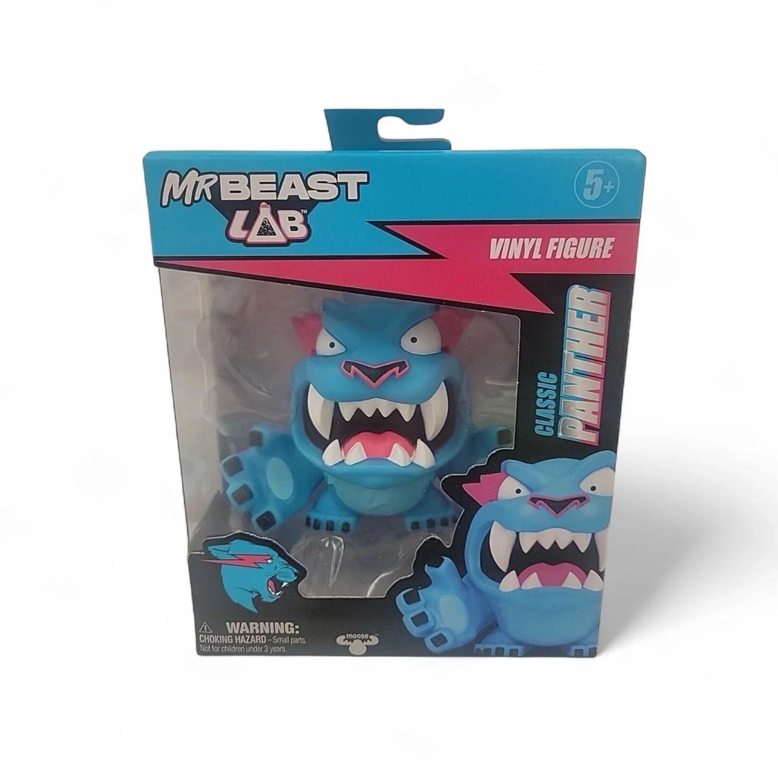 Mr Beast Lab Classic Panther Vinyl Figure Moose Action Figure Toy - Trendiez U ♥ 