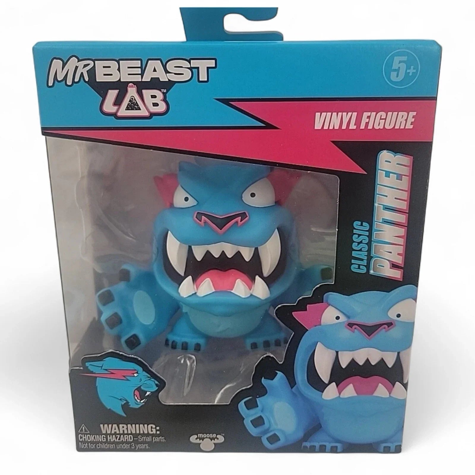 Mr Beast Lab Classic Panther Vinyl Figure Moose Action Figure Toy - Trendiez U ♥ 