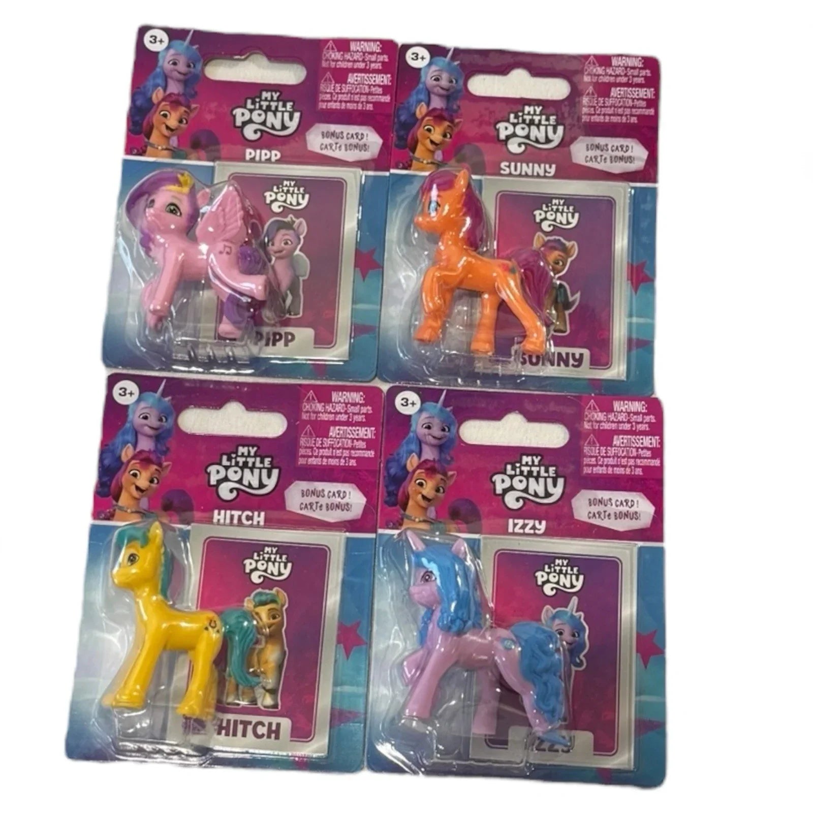 My Little Pony Collectible Mini Figures Cake Toppers Set Of 4 - Trendiez U ♥ 