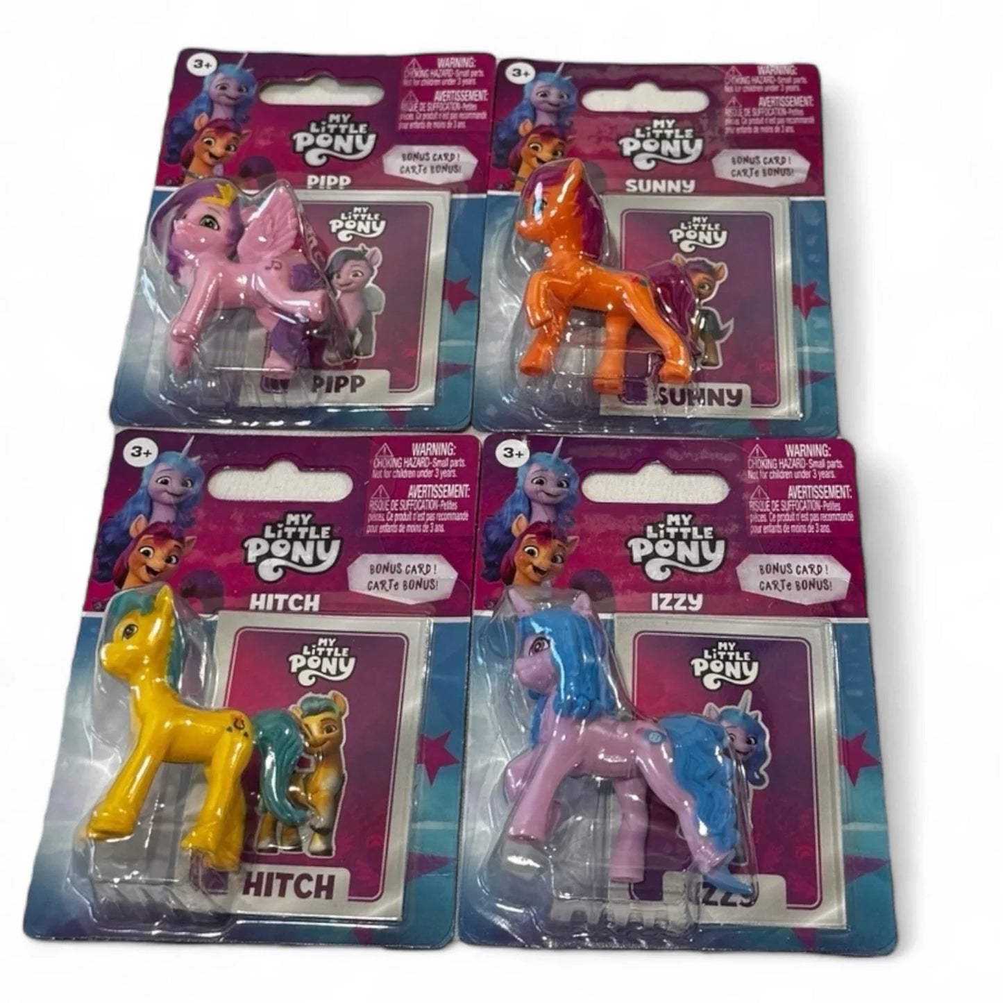 My Little Pony Collectible Mini Figures Cake Toppers Set Of 4 - Trendiez U ♥ 