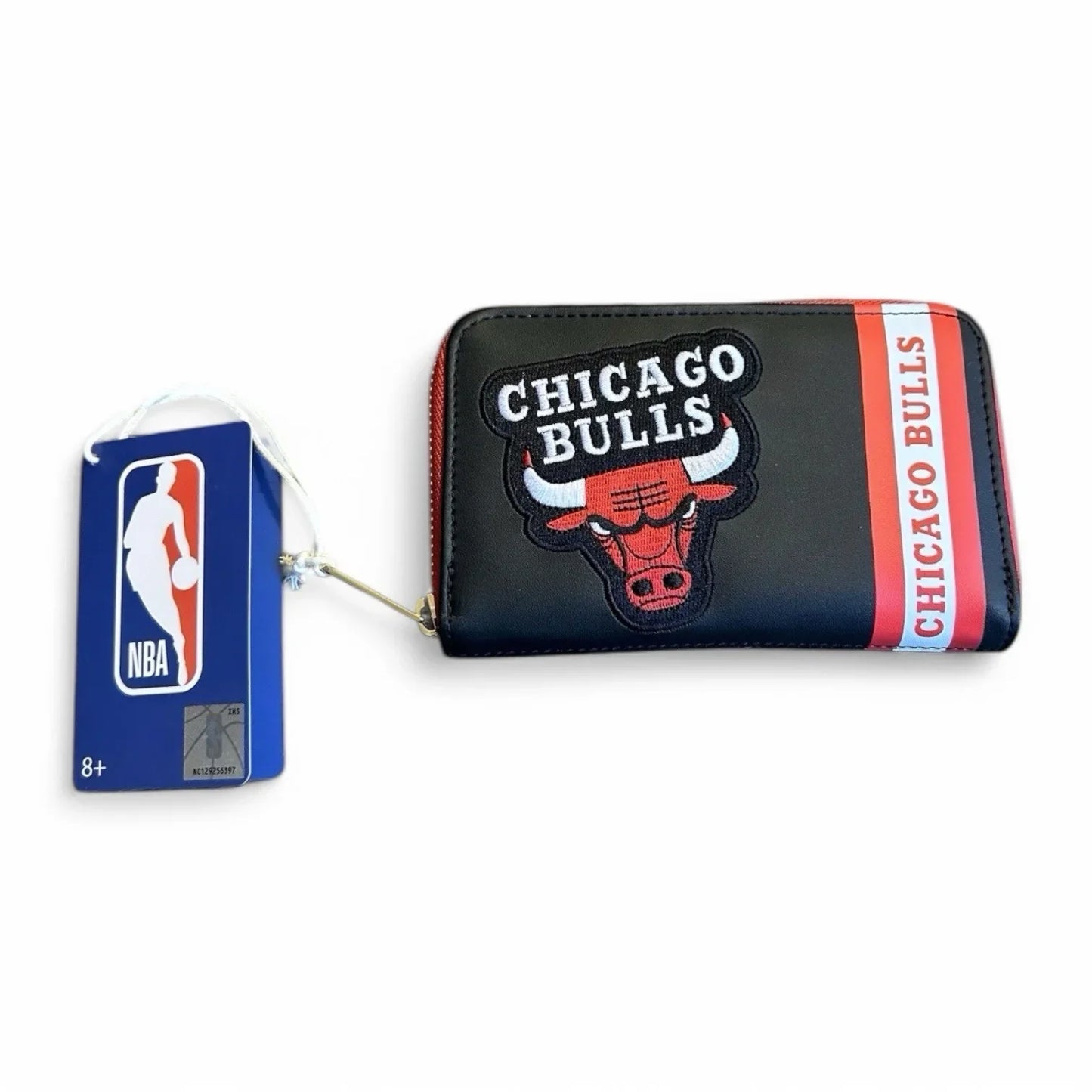 NBA CHICAGO BULLS LOUNGEFLY WALLET PATCHED EMBROIDERED - Trendiez U ♥ 
