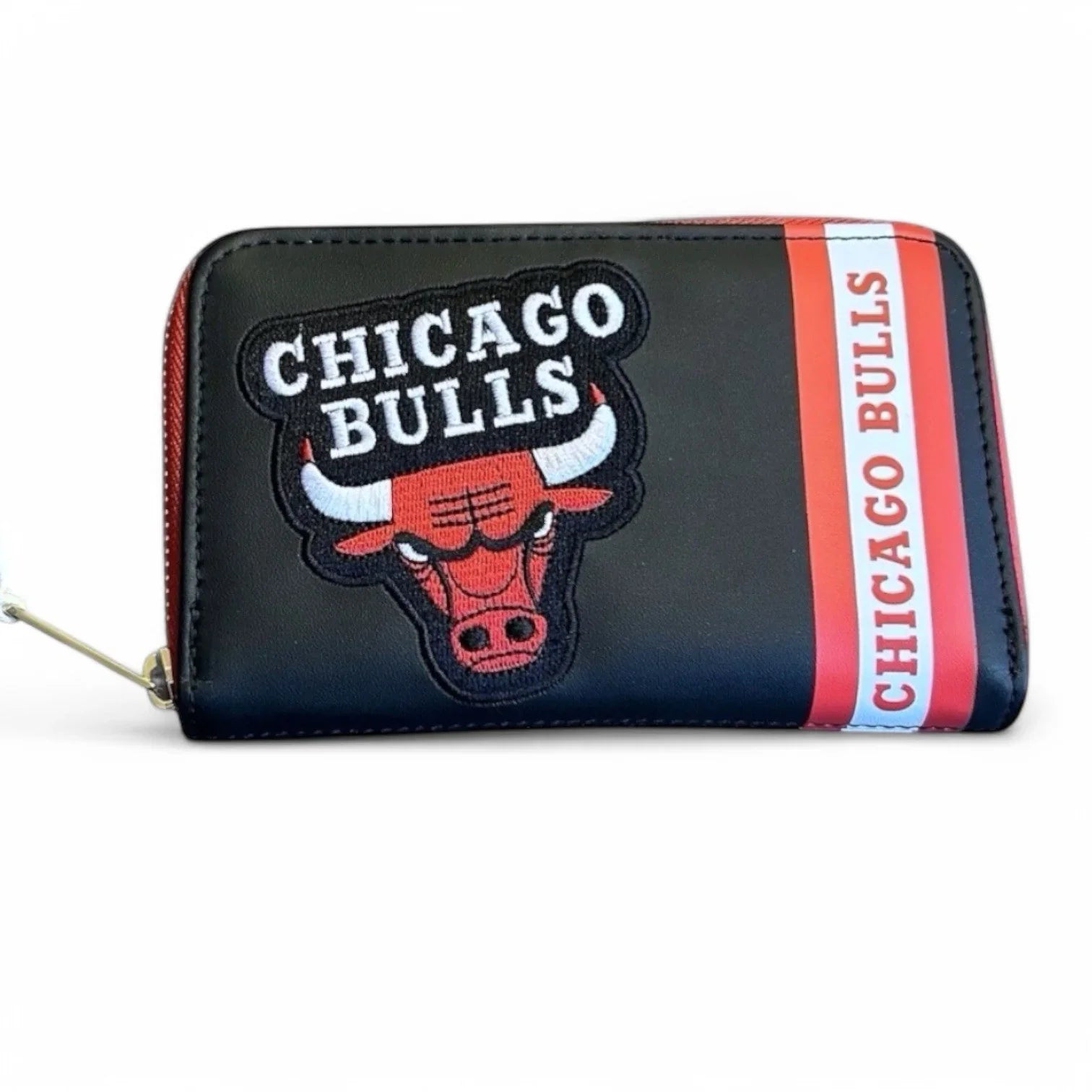 NBA CHICAGO BULLS LOUNGEFLY WALLET PATCHED EMBROIDERED - Trendiez U ♥ 