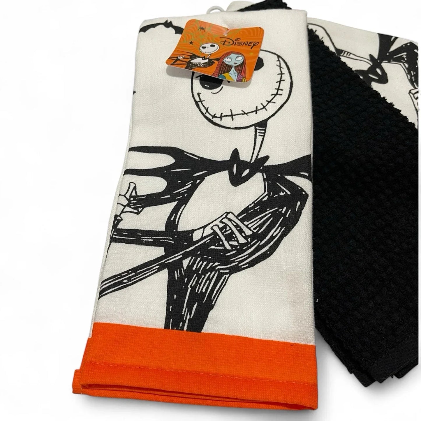 Nightmare Before Christmas Jack & Sally Halloween 3pc Kitchen Towel Set - Trendiez U ♥ 