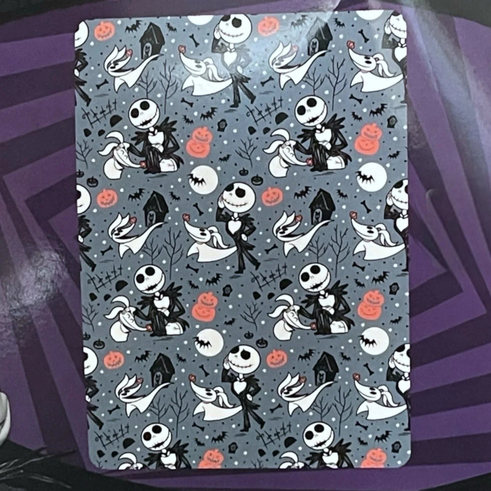 Nightmare Before Christmas Throw Blanket Jack Skellington Silk Touch 50x70” - Trendiez U ♥ 