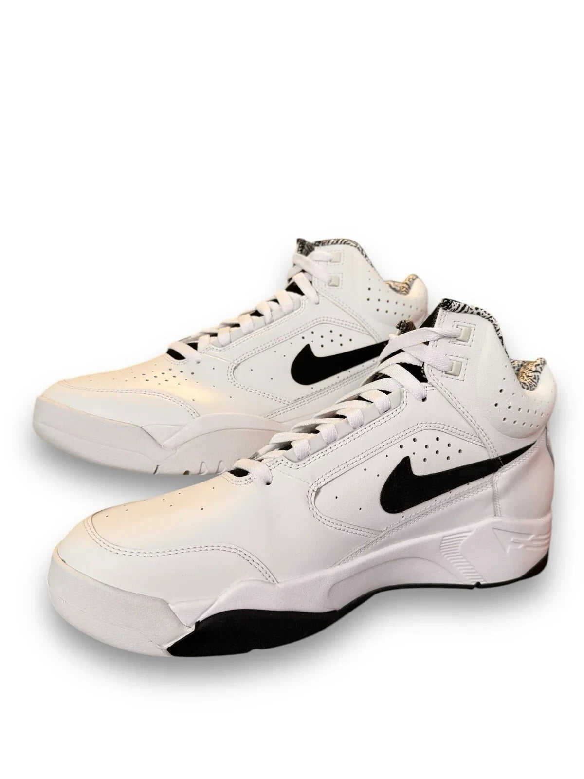 Nike Air Flight Lite Mid [2021] White Black DJ2518-100 sz 10 Men's - Trendiez U ♥ 
