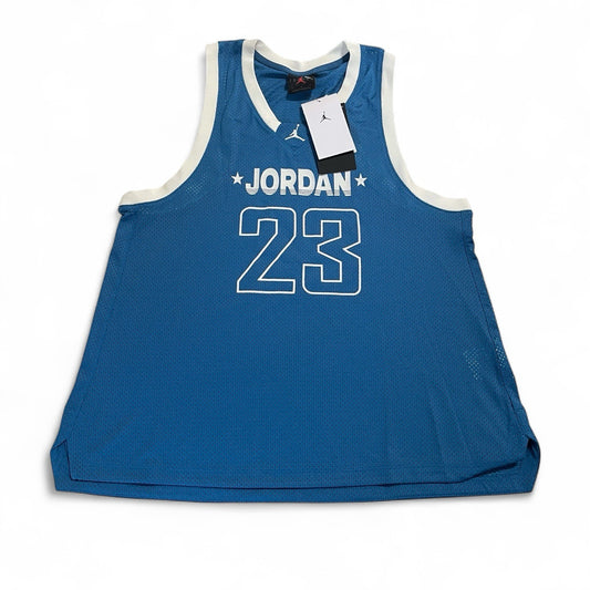 Nike Air Jordan 23 Women’s Jersey – Blue/White, Size M - Trendiez U ♥ 