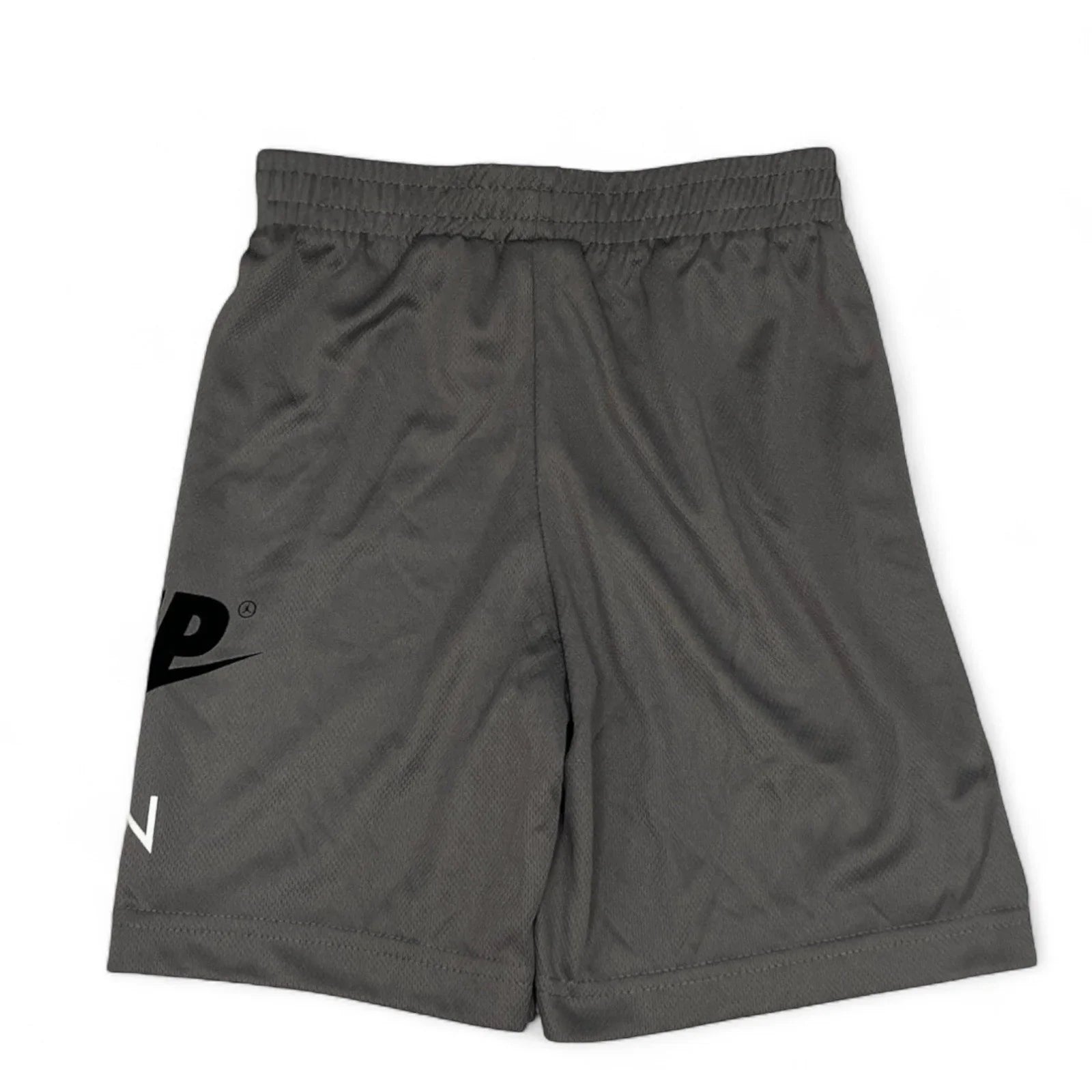 NIKE AIR JORDAN BOY'S 2 PC SET White SHORT SLEEVE GRAY MESH SHORTS - Trendiez U ♥ 