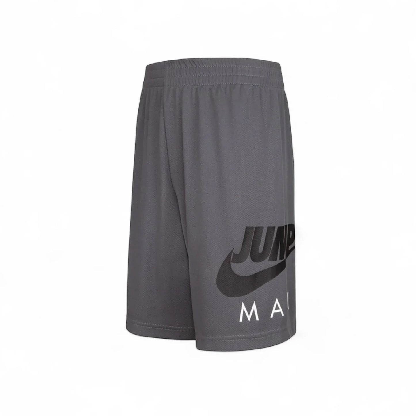 NIKE AIR JORDAN BOY'S 2 PC SET White SHORT SLEEVE GRAY MESH SHORTS - Trendiez U ♥ 