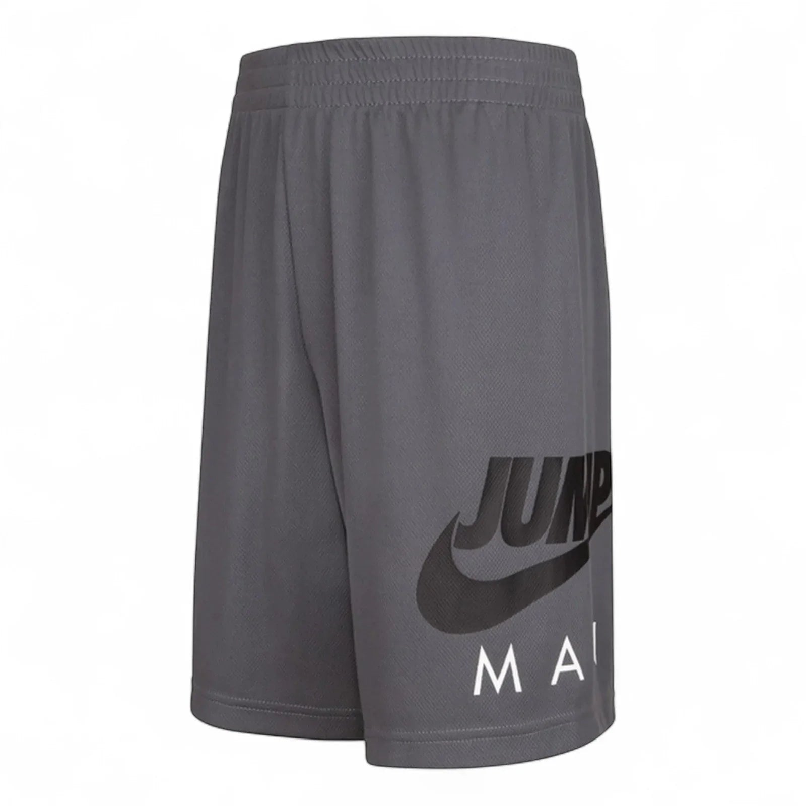 NIKE AIR JORDAN BOY'S 2 PC SET White SHORT SLEEVE GRAY MESH SHORTS - Trendiez U ♥ 
