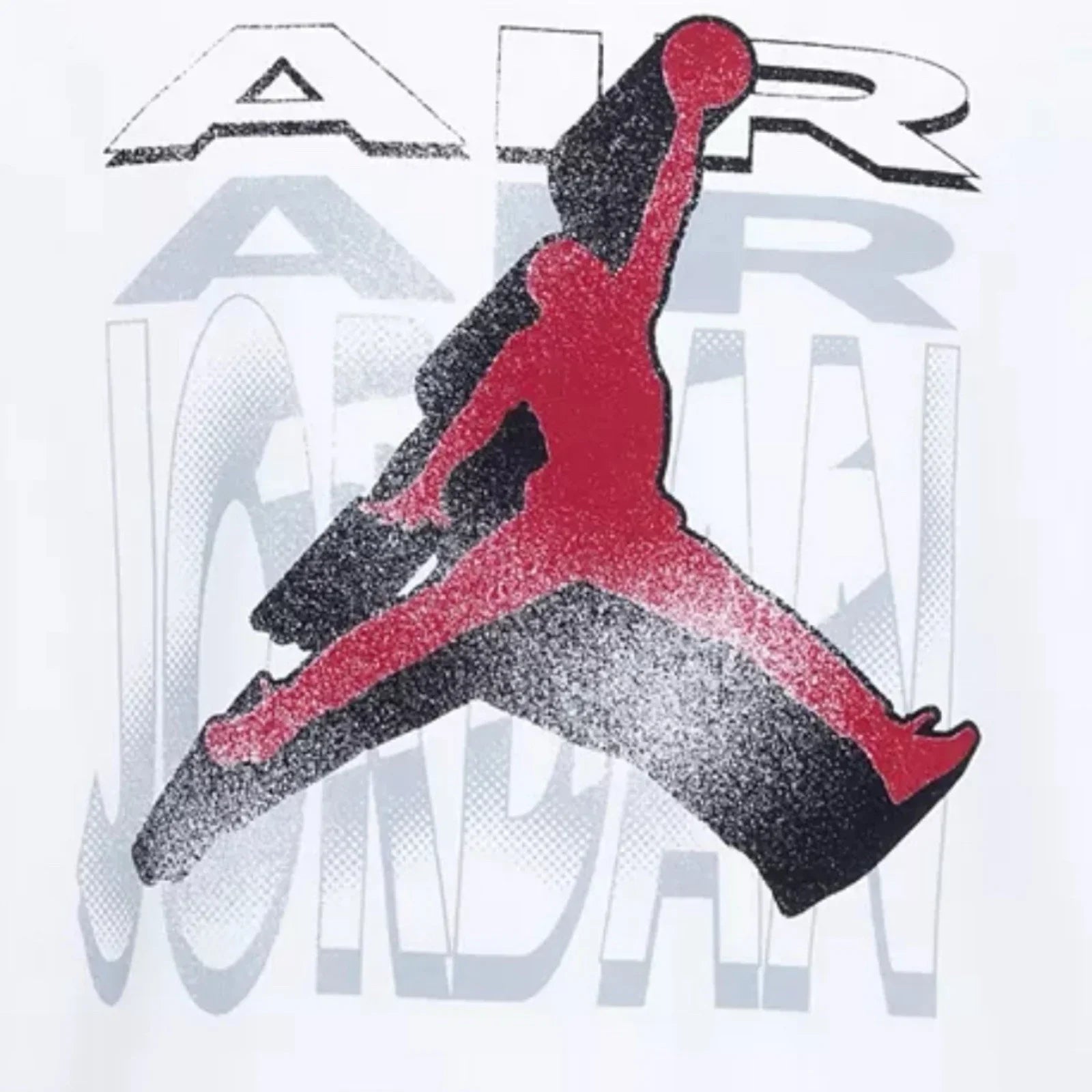 NIKE AIR JORDAN BOY'S 2 PC SET White SHORT SLEEVE GRAY MESH SHORTS - Trendiez U ♥ 