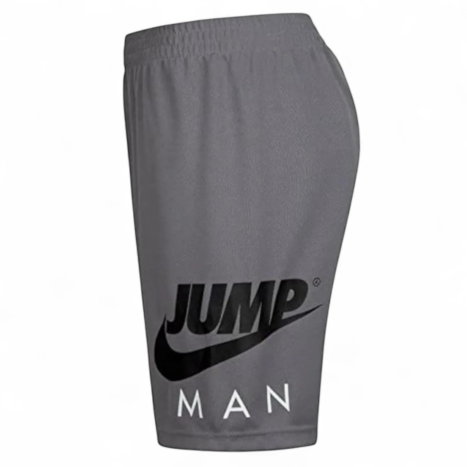 NIKE AIR JORDAN BOY'S 2 PC SET White SHORT SLEEVE GRAY MESH SHORTS - Trendiez U ♥ 