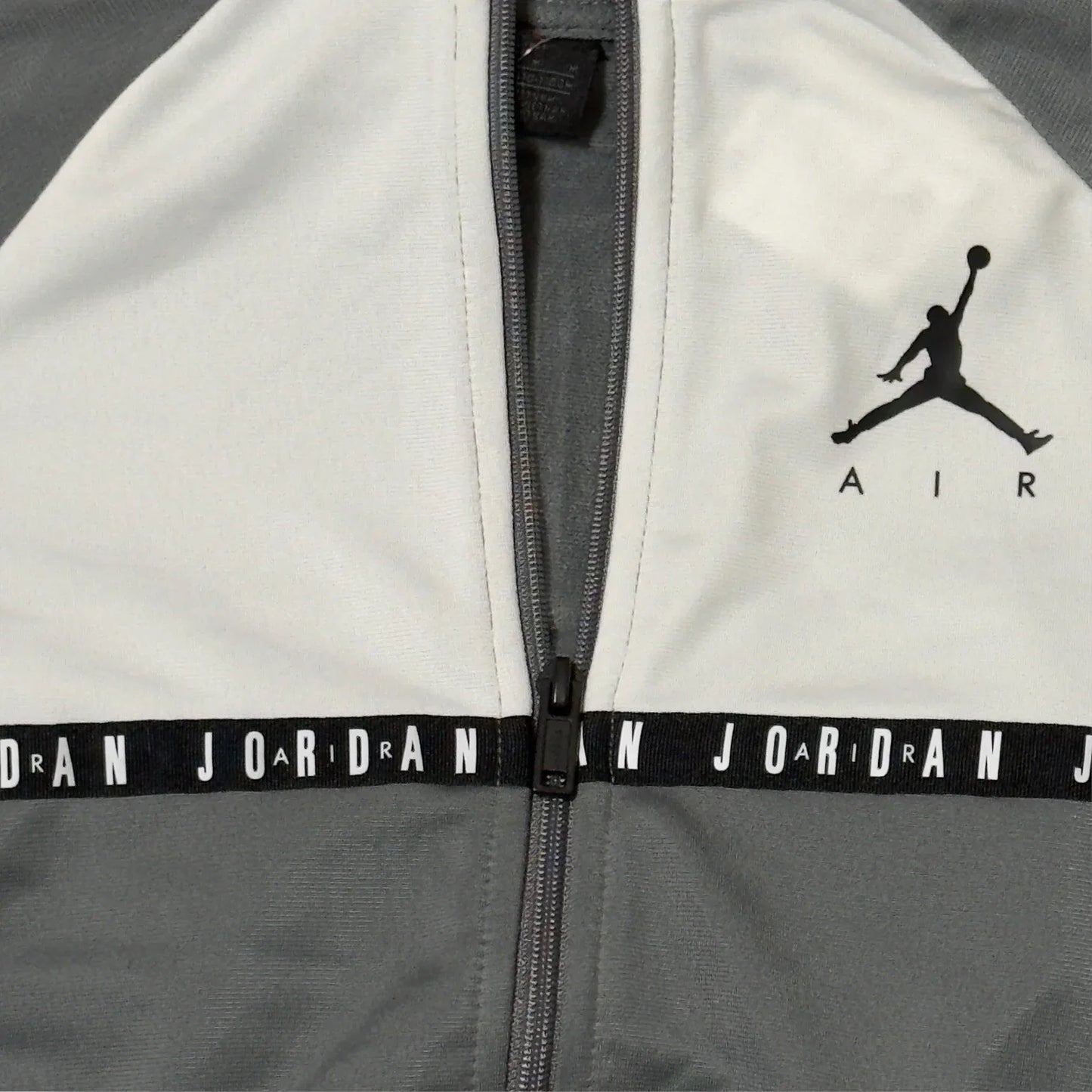 Nike Air Jordan Track Suit Kids Med 5-6yr 2Pc Sweatsuit Black Gray Jogging Suit - Trendiez U ♥ 