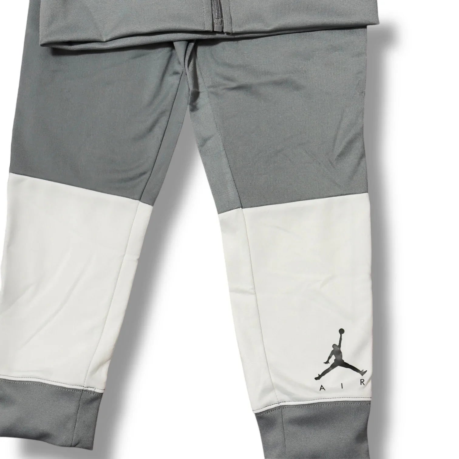 Nike Air Jordan Track Suit Kids Med 5-6yr 2Pc Sweatsuit Black Gray Jogging Suit - Trendiez U ♥ 