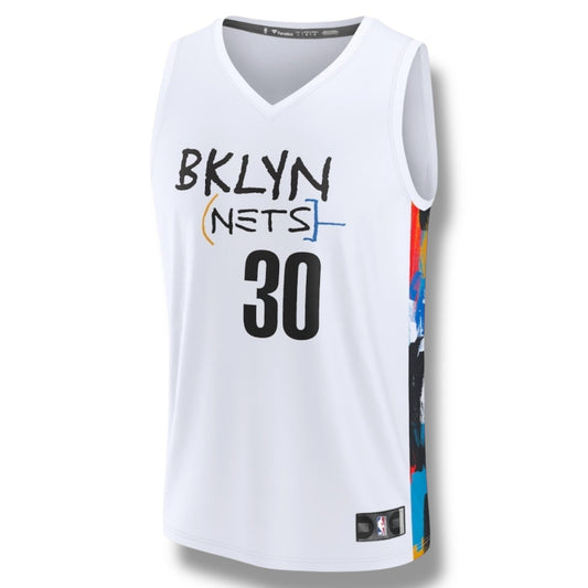 Nike Brooklyn Nets Seth Curry Fanatics White Fastbreak Jersey 3XL City Edition - Trendiez U ♥ 