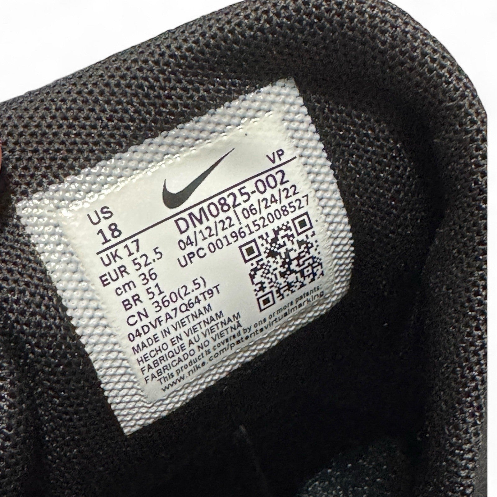 Nike Giannis Immortality 2 Men’s Basketball Shoes – Black, Size 18 (DM0825-002) - Trendiez U ♥ 