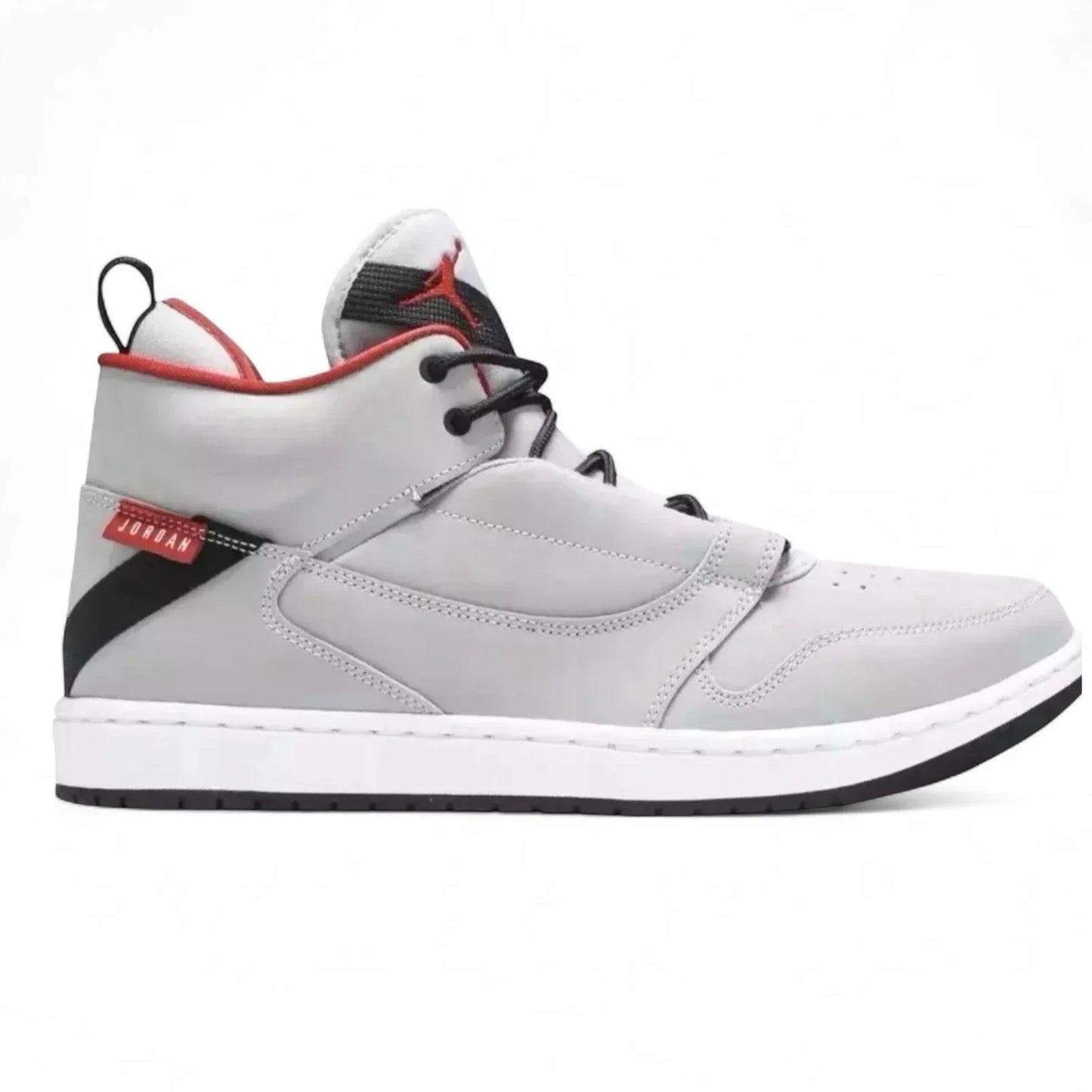 Nike Jordan Fadeaway Wolf Grey University Red White AO1329-060 Mens Size 12 - Trendiez U ♥ 