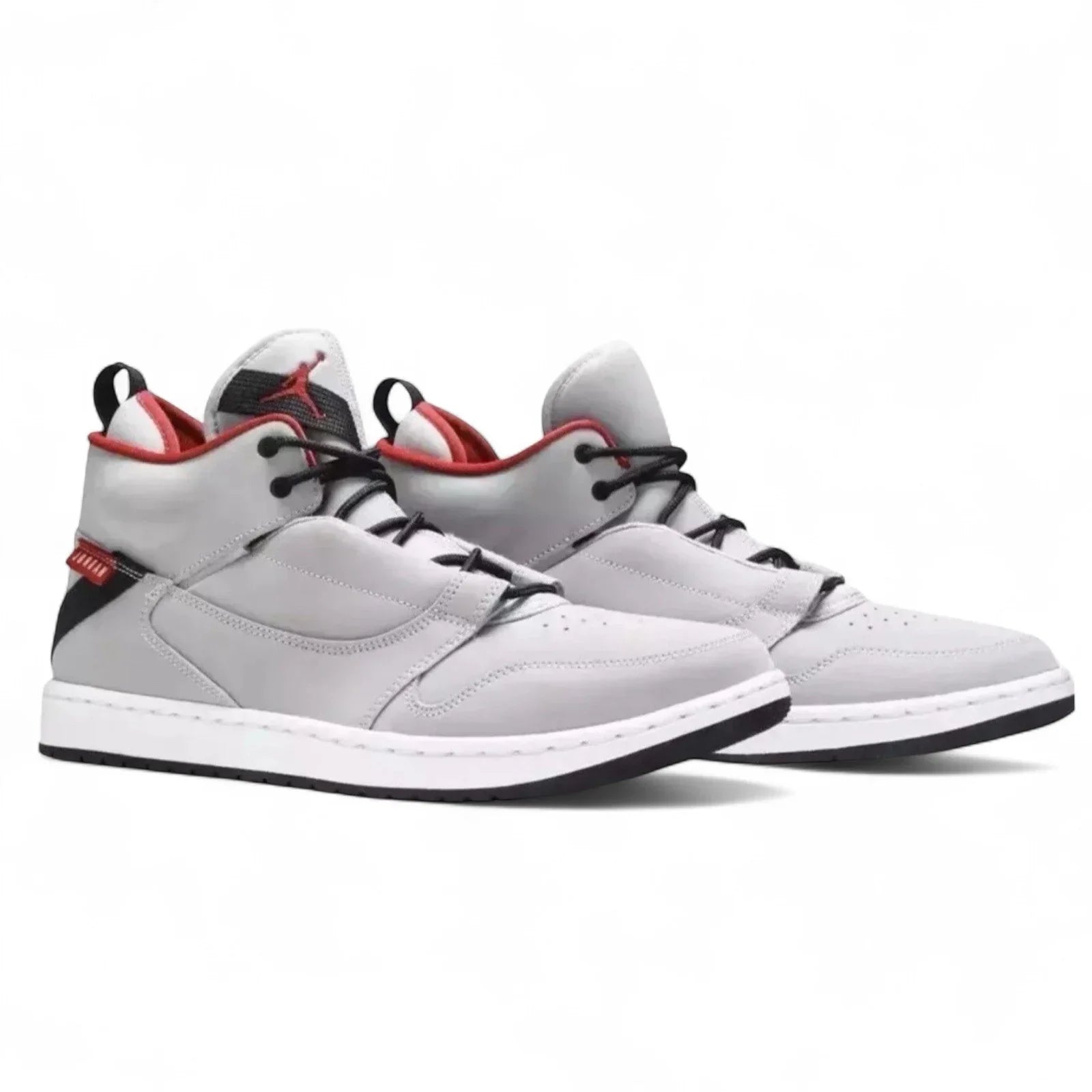 Nike Jordan Fadeaway Wolf Grey University Red White AO1329-060 Mens Size 12 - Trendiez U ♥ 