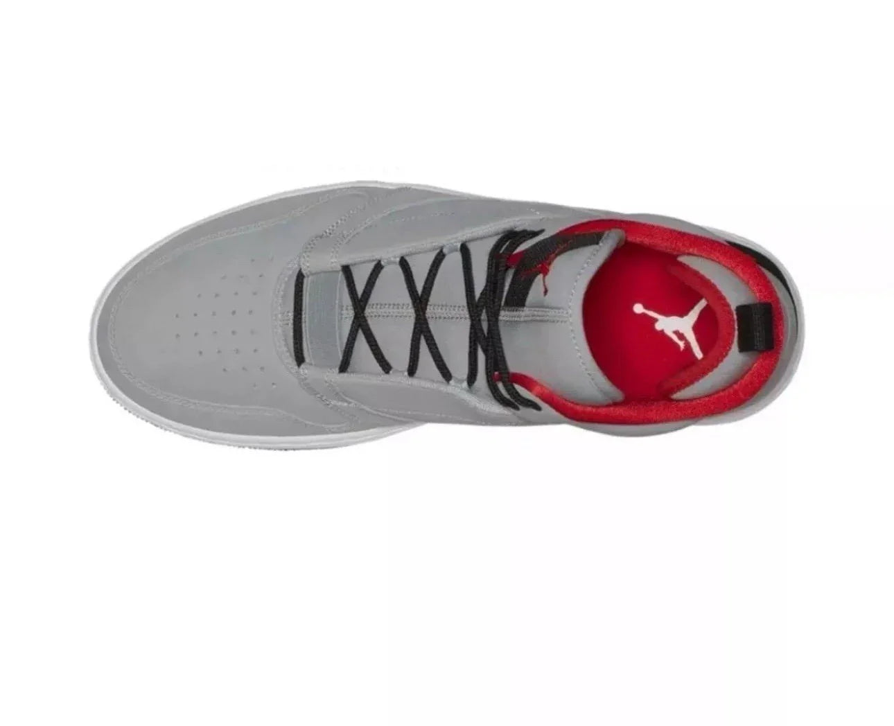 Nike Jordan Fadeaway Wolf Grey University Red White AO1329-060 Mens Size 12 - Trendiez U ♥ 