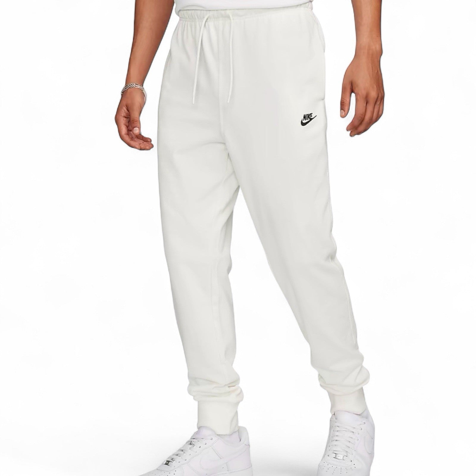 Nike Sportswear Club Fleece Set – Men’s Hoodie & Joggers White Black - Trendiez U ♥ 