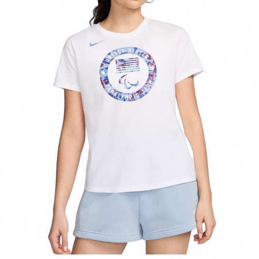 Nike Team USA Women’s T-Shirt – White Short Sleeve, Size Large - Trendiez U ♥ 