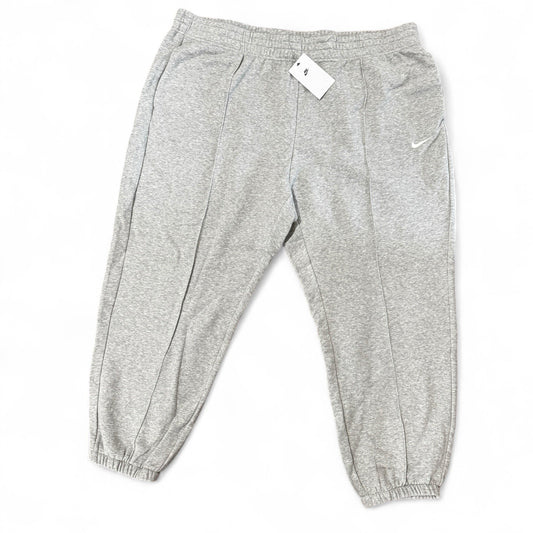 Nike Women's Essential Fleece Pants (Grey) - 3X (Plus Size) - New ~ DH1045 063 - Trendiez U ♥ 