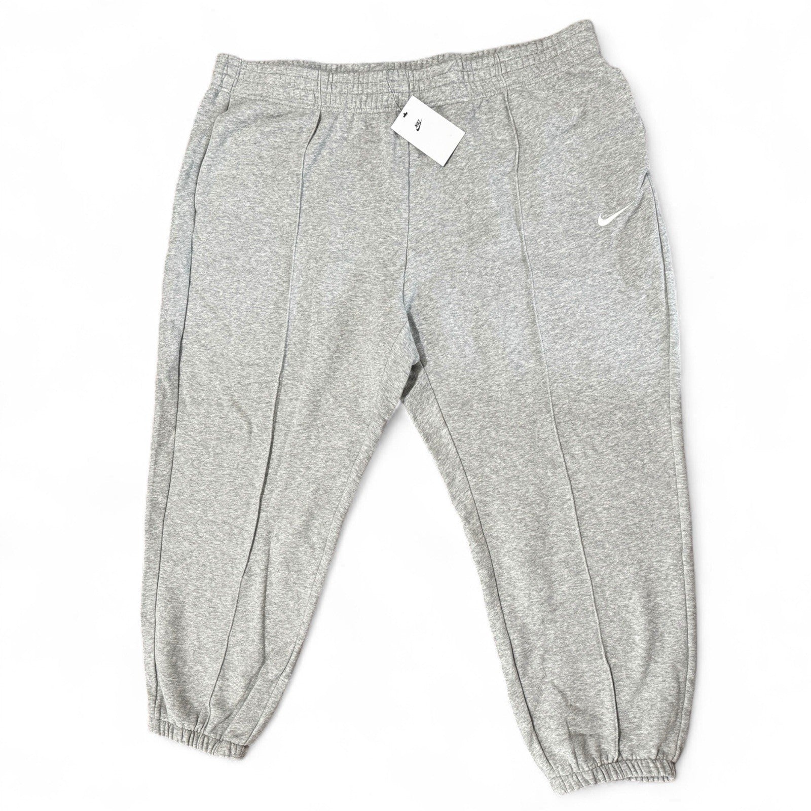 Nike Women's Essential Fleece Pants (Grey) - 3X (Plus Size) - New ~ DH1045 063 - Trendiez U ♥ 