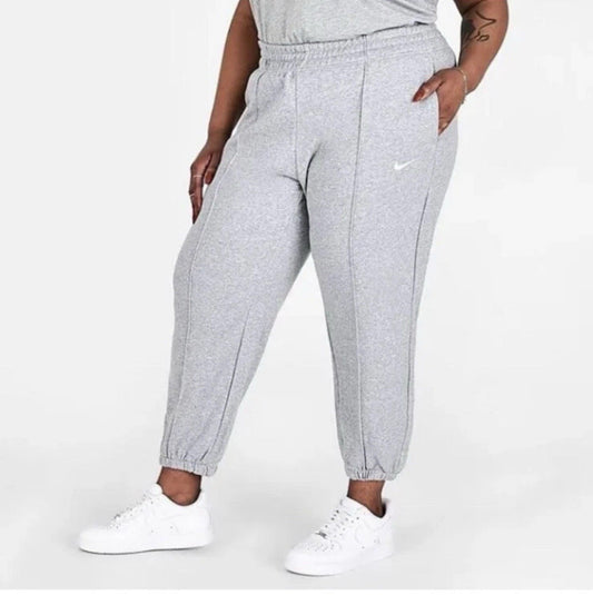 Nike Women's Essential Fleece Pants (Grey) - 3X (Plus Size) - New ~ DH1045 063 - Trendiez U ♥ 