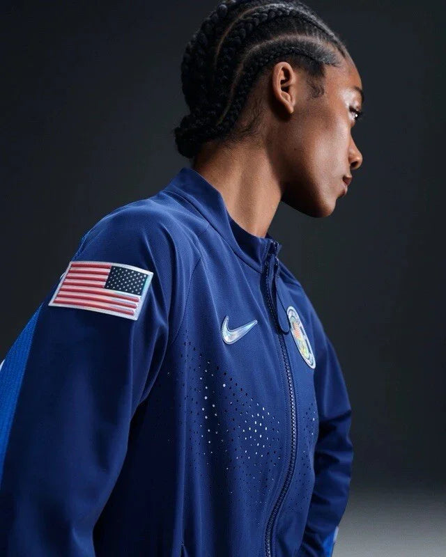 Nike Women's Paris 2024 Team Issued USA Olympic Podium Jacket DZ3572-492 Size L - Trendiez U ♥ 