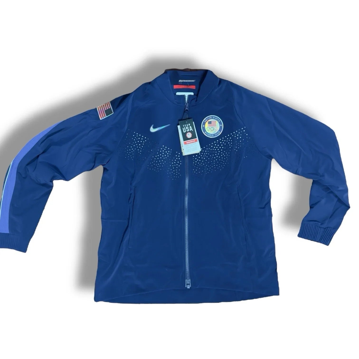 Nike Women's Paris 2024 Team Issued USA Olympic Podium Jacket DZ3572-492 Size L - Trendiez U ♥ 