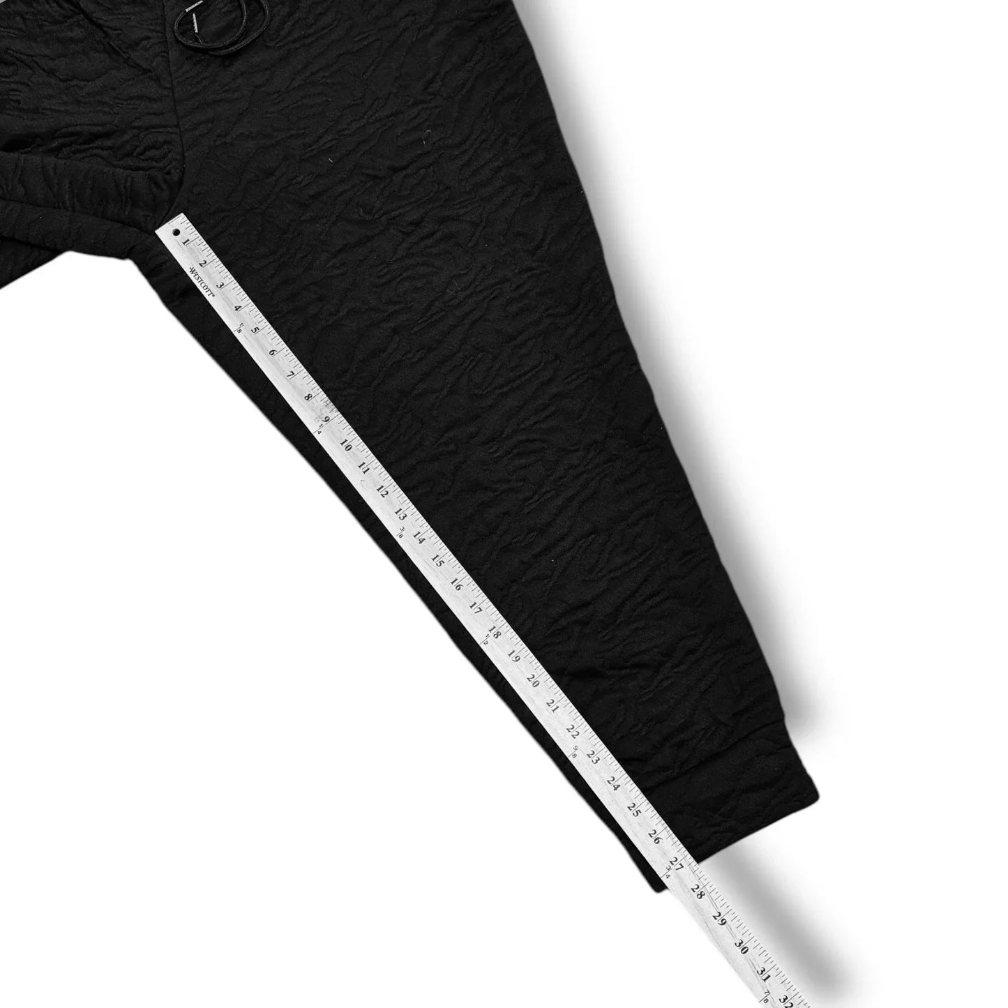 Nine West Pants Womens 2X Black Salutation Textured Jogger Pull On - Trendiez U ♥ 