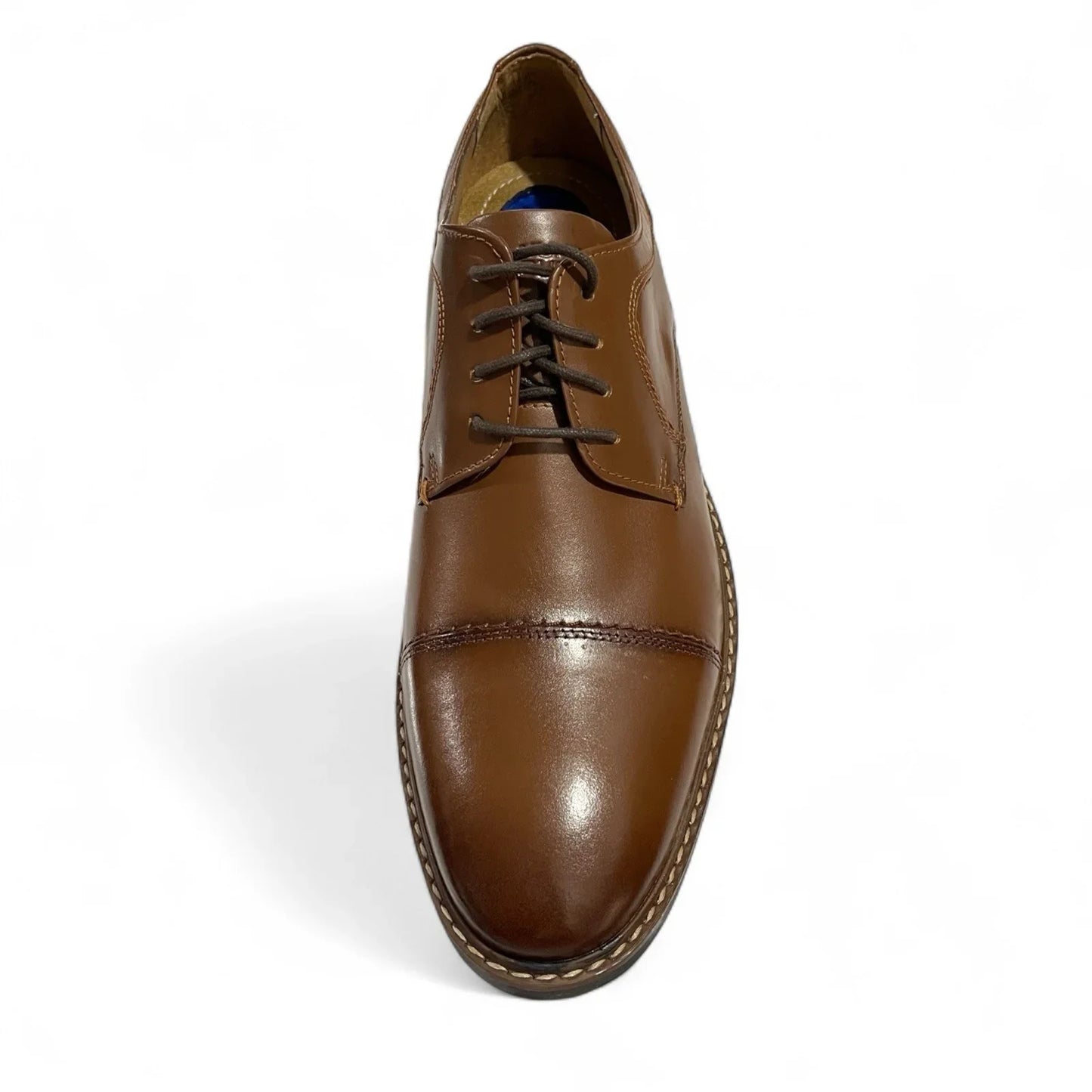 Nunn Bush Comfort Gel Men's Brown Genuine Leather Dress Shoes Size 11 NWT - Trendiez U ♥ 