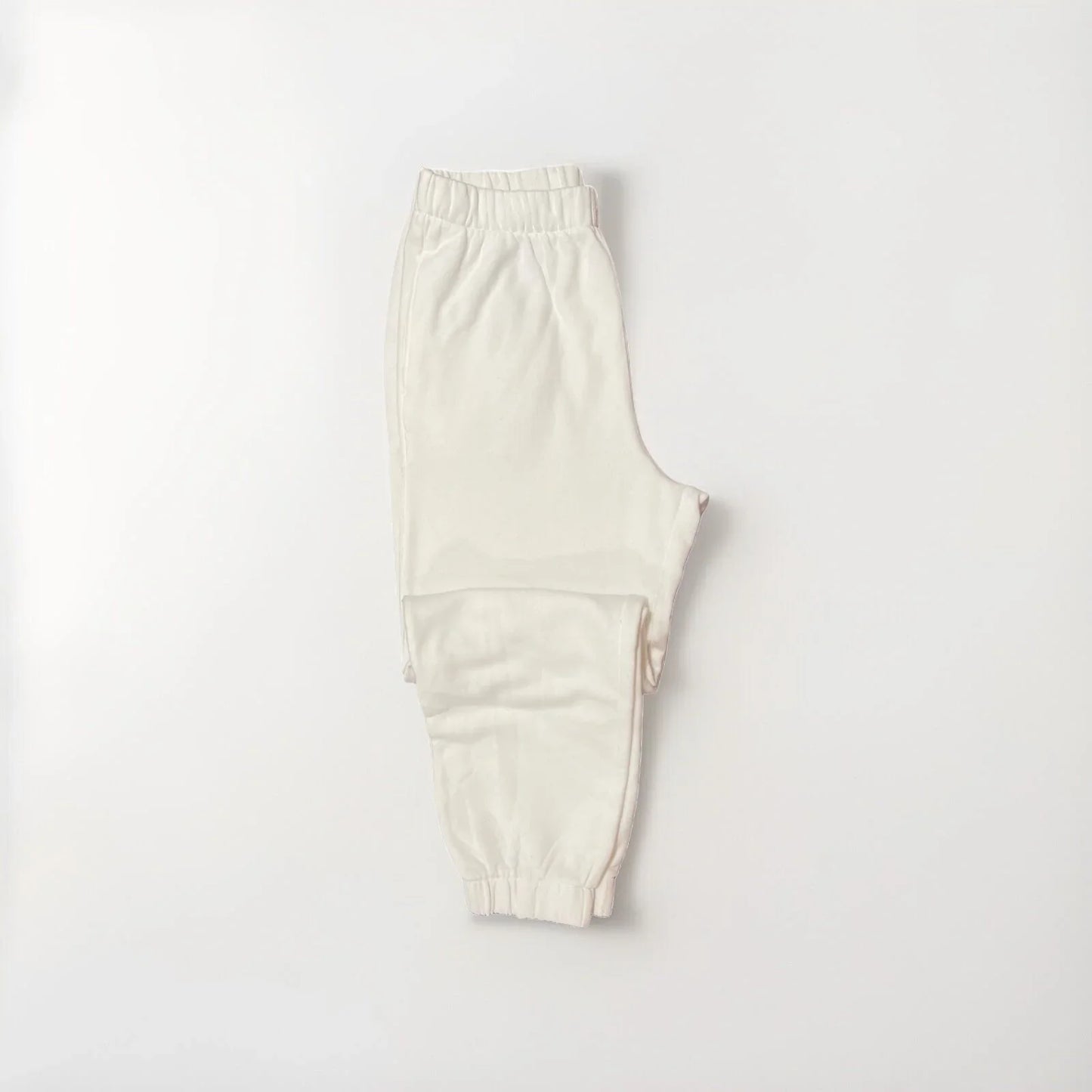 NWT Hollister Ultra High Rise Dad Joggers White Embroidered Cherry Women’s M - Trendiez U ♥ 