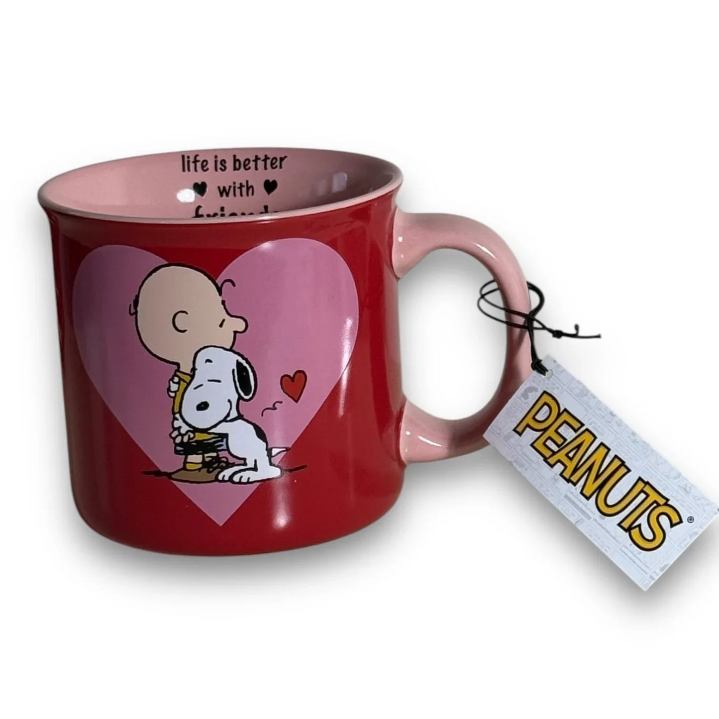 Peanuts SNOOPY Charlie Brown VALENTINE'S YOU ARE SO LOVED Coffee Tea Cup Mug - Trendiez U ♥ 