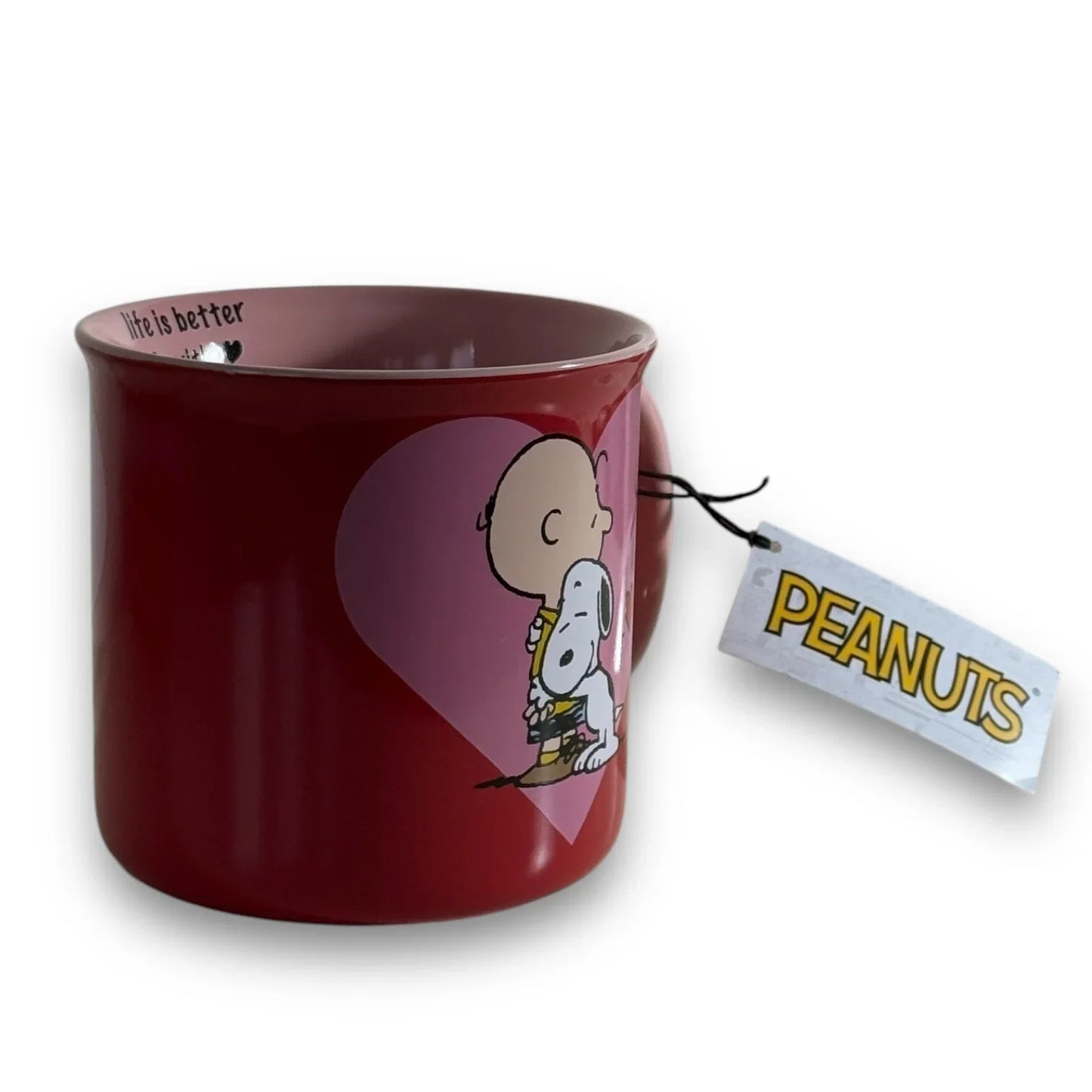 Peanuts SNOOPY Charlie Brown VALENTINE'S YOU ARE SO LOVED Coffee Tea Cup Mug - Trendiez U ♥ 