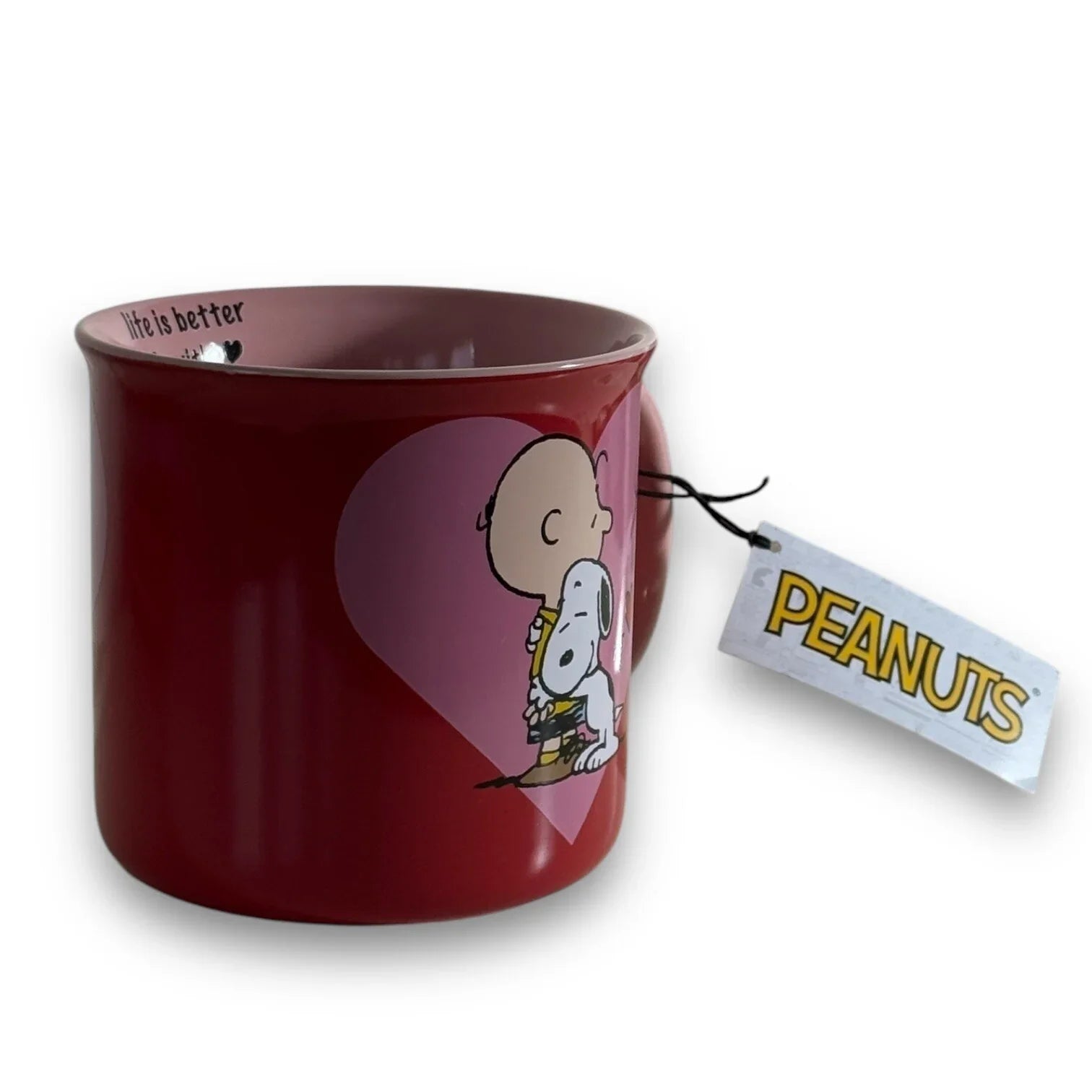 Peanuts SNOOPY Charlie Brown VALENTINE'S YOU ARE SO LOVED Coffee Tea Cup Mug - Trendiez U ♥ 