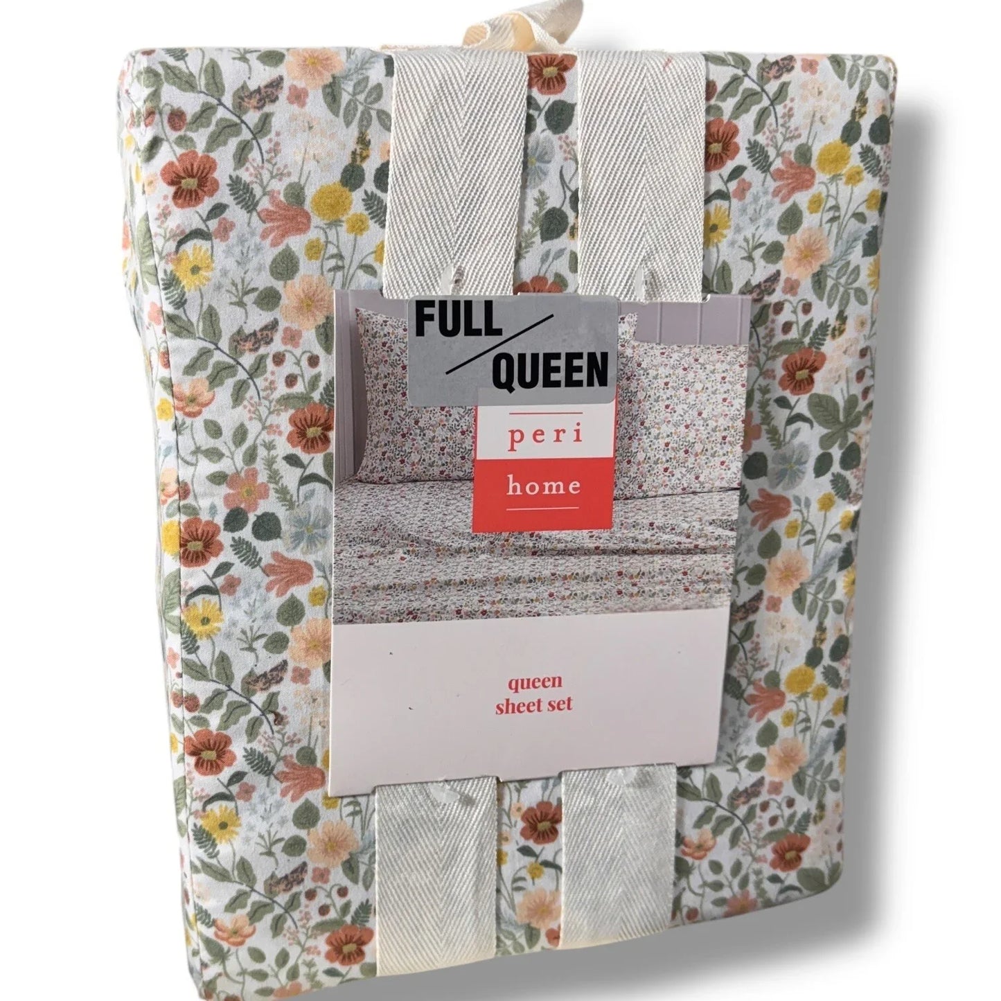Peri Homes Queen 4pc Bed Sheet Set Luxurious floral New - Trendiez U ♥ 